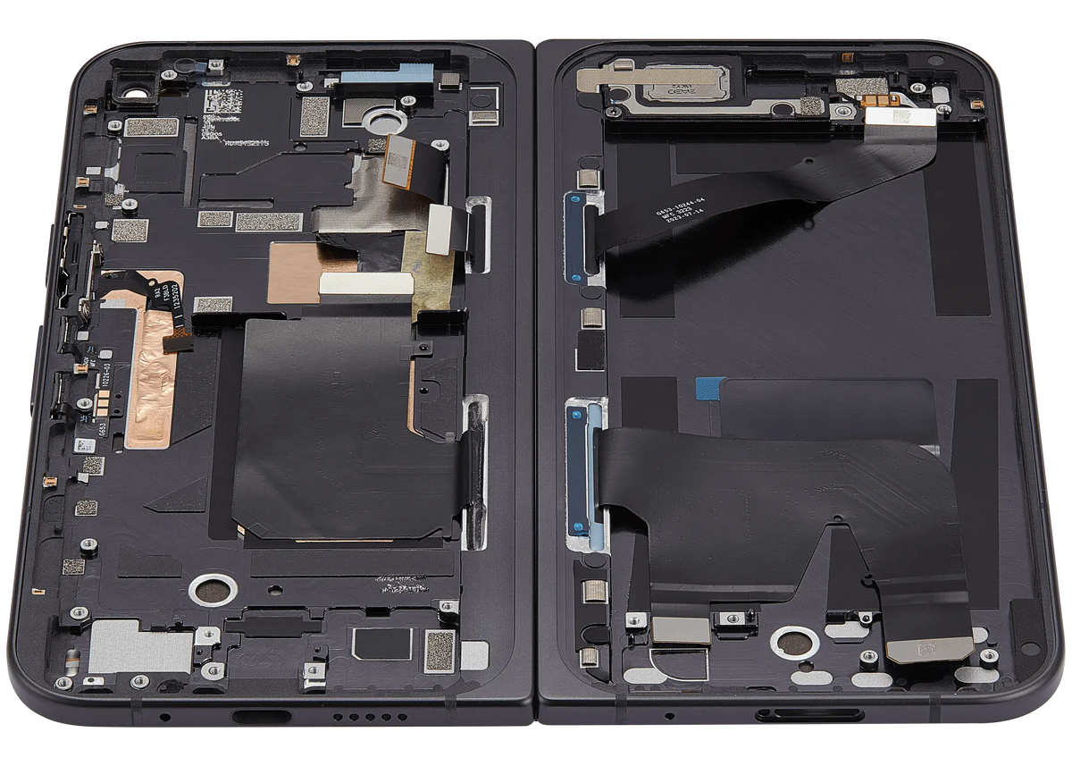 Inner OLED Assembly With Frame For Google Pixel 9 Pro Fold (Refurbished) (Obsidian) - replacement component detail view
