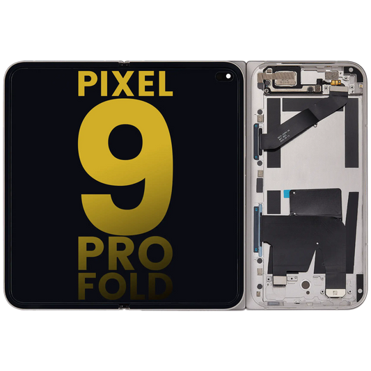 Inner OLED Assembly With Frame For Google Pixel 9 Pro Fold (Refurbished) (Porcelain) - replacement part product view