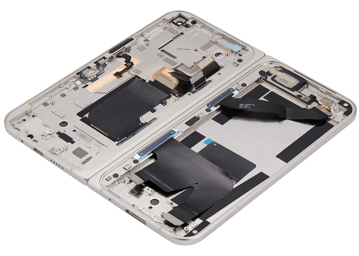 Inner OLED Assembly With Frame For Google Pixel 9 Pro Fold (Refurbished) (Porcelain) - repair component alternate view