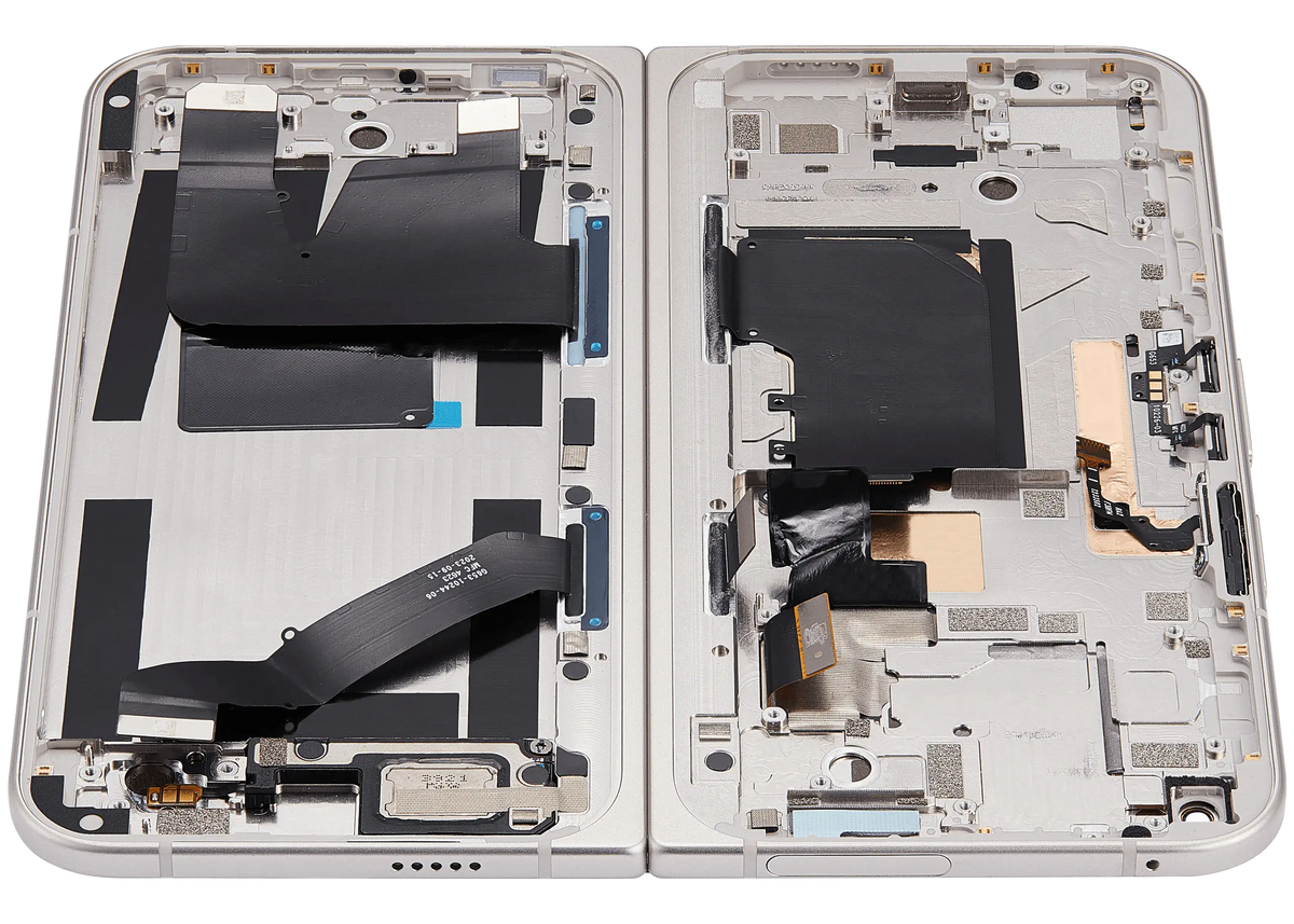 Inner OLED Assembly With Frame For Google Pixel 9 Pro Fold (Refurbished) (Porcelain) - phone repair part close-up