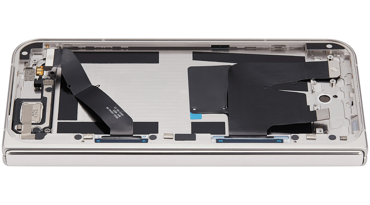 Inner OLED Assembly With Frame For Google Pixel 9 Pro Fold (Refurbished) (Porcelain) - repair component detailed angle