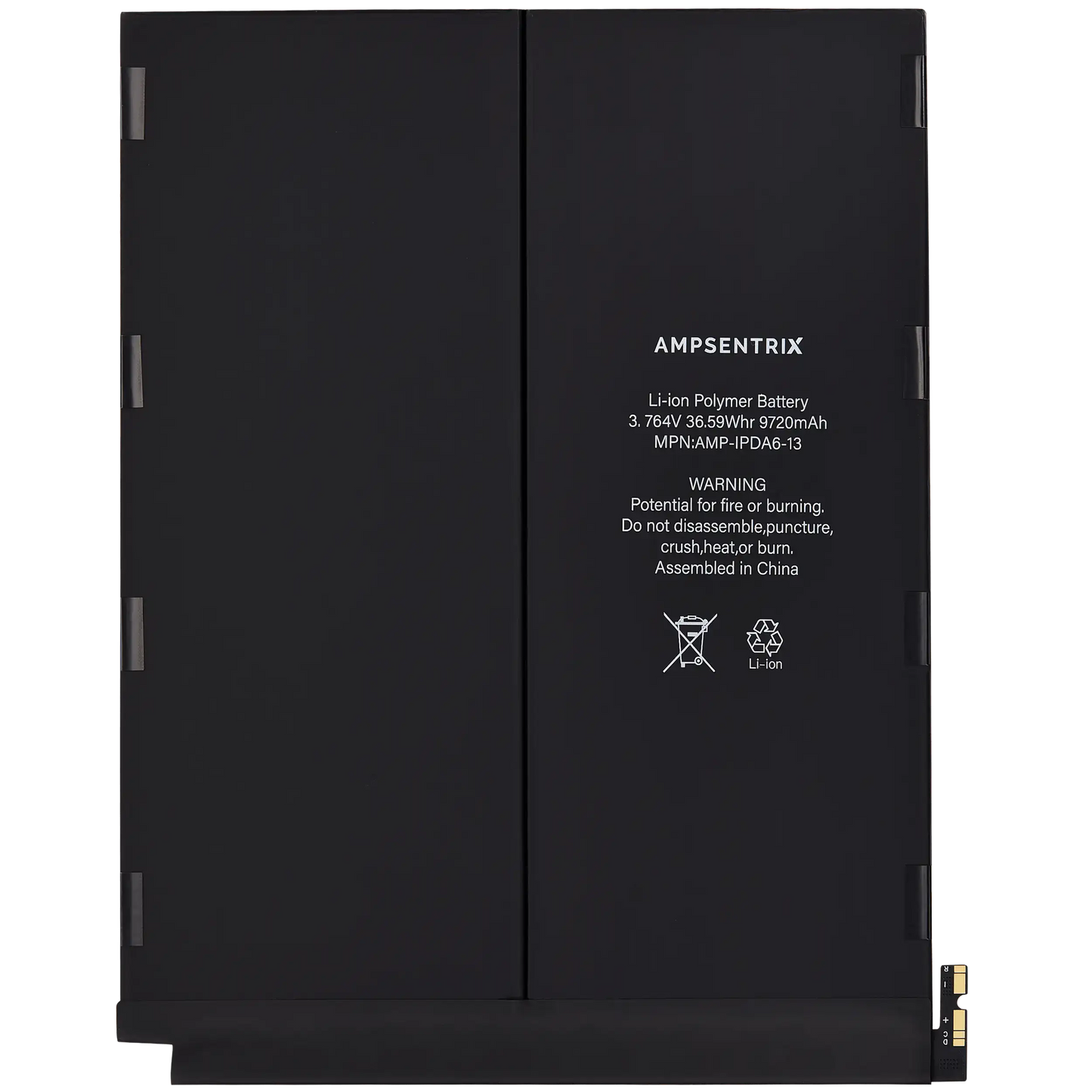 Replacement Battery For iPad Air 13" (2024) (AmpSentrix Pro)