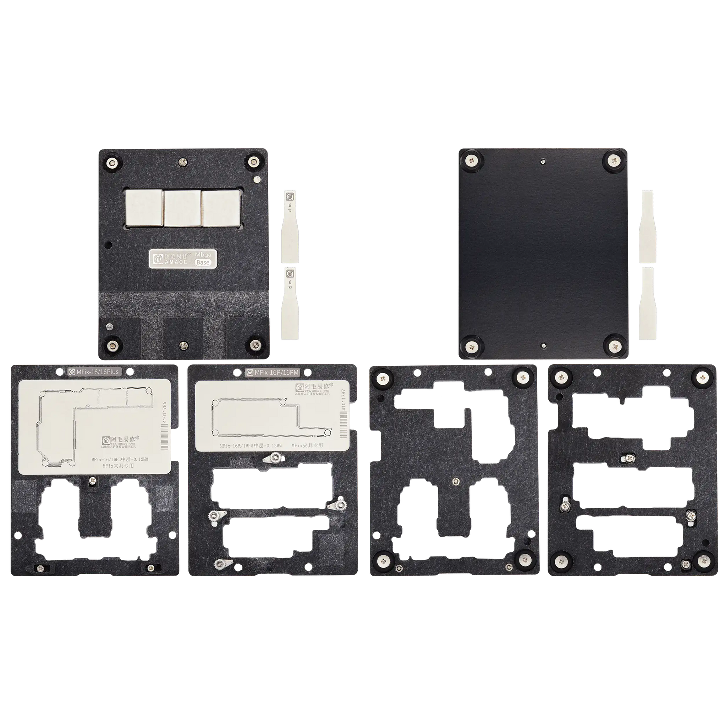 MFix-16 Series Mbga Motherboard Middle Layer BGA Reballing Platform For iPhone 16 Series (Amaoe)