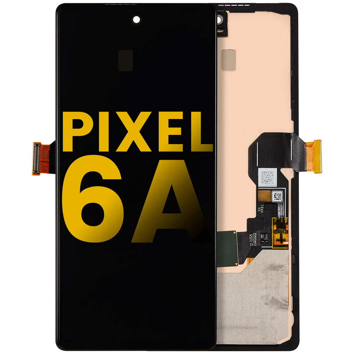 OLED Assembly With Frame (With Fingerprint Sensor) For Google Pixel 6A (Refurbished) (All Colors) - replacement part product view