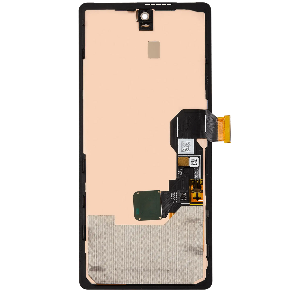 OLED Assembly With Frame (With Fingerprint Sensor) For Google Pixel 6A (Refurbished) (All Colors) - replacement component detail view
