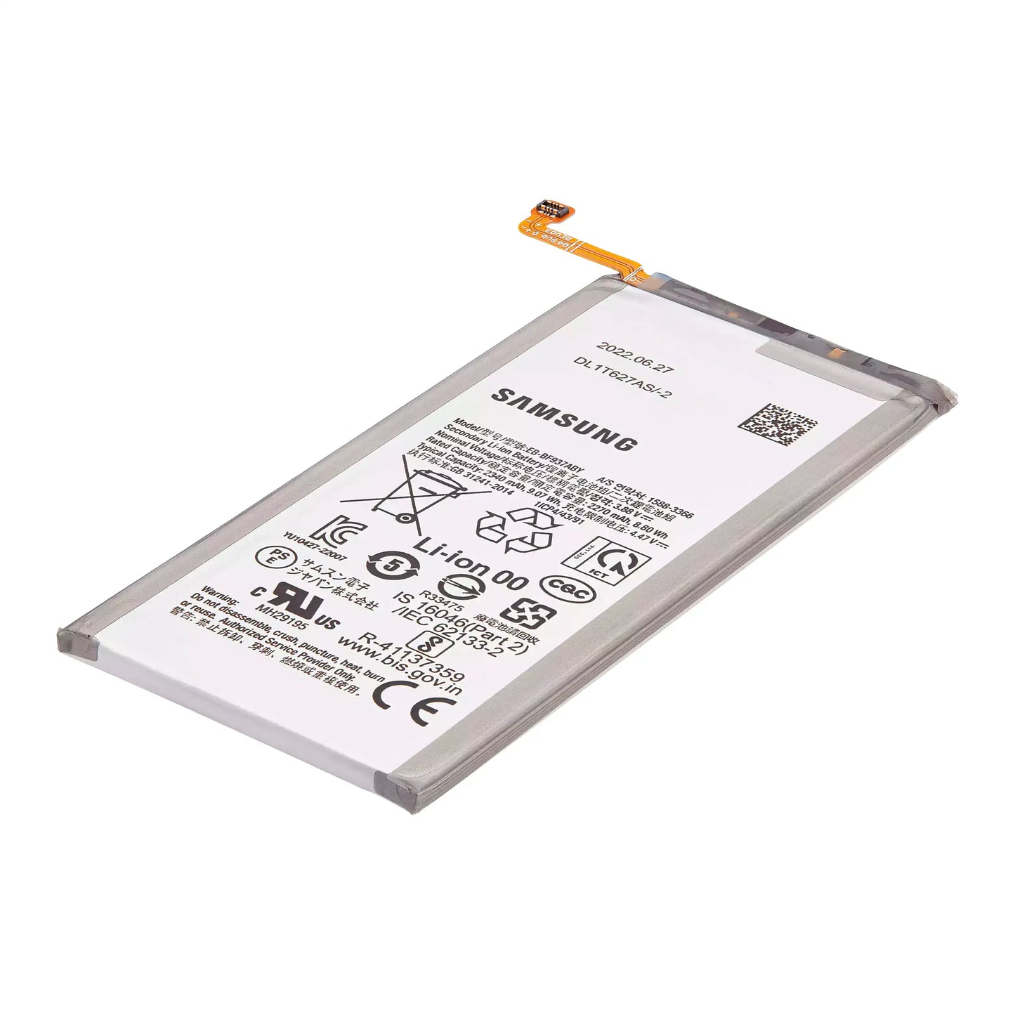 High resolution image of Secondary Replacement Battery For Samsung Galaxy Z Fold 4 (Used OEM Pull)