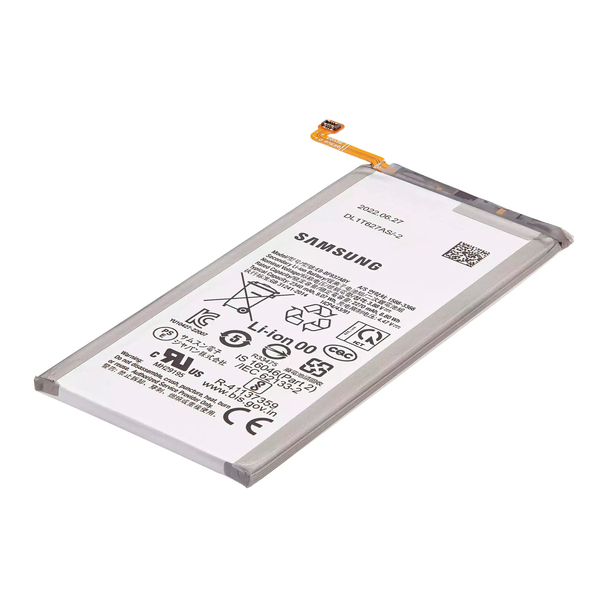 High resolution image of Secondary Replacement Battery For Samsung Galaxy Z Fold 4 (Used OEM Pull)