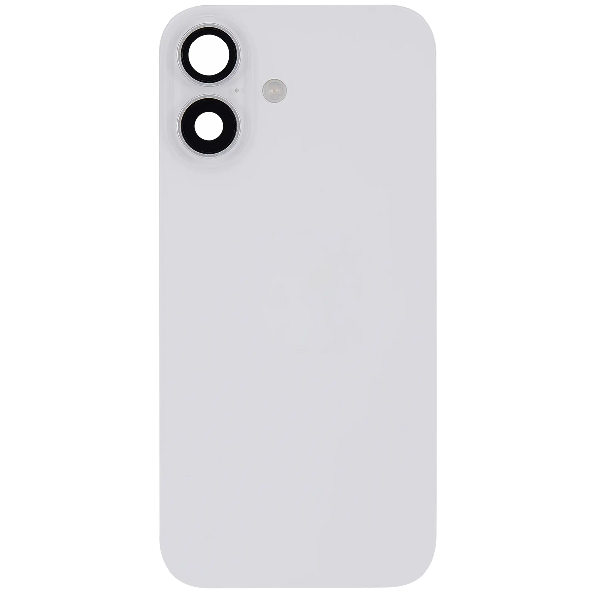 Back Glass w/ MagSafe Magnet & NFC & Flashlight Flex For iPhone 16 (Used OEM Pull: Grade A) (White) — product photo 2