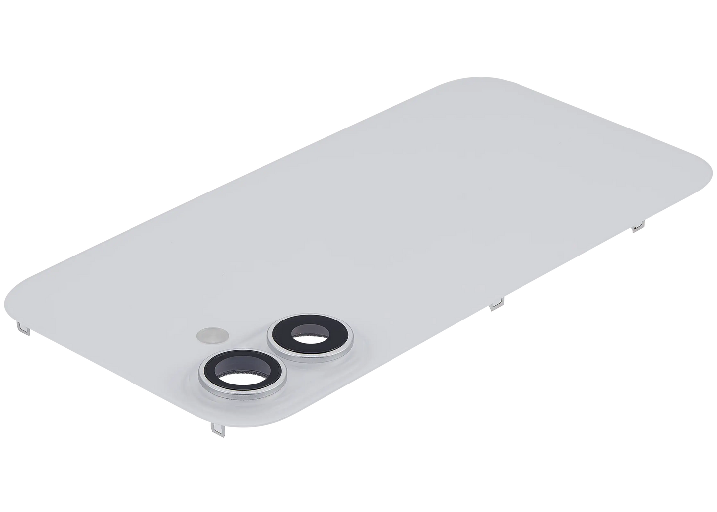 Back Glass w/ MagSafe Magnet & NFC & Flashlight Flex For iPhone 16 (Used OEM Pull: Grade A) (White)
