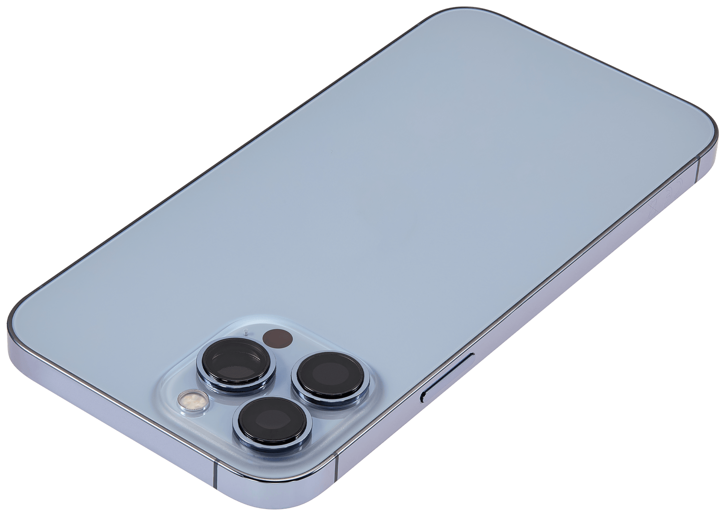 Back Housing W/ Small Parts For iPhone 13 Pro Max (EU / Global Version) (Used OEM Pull: Grade B) (Sierra Blue)