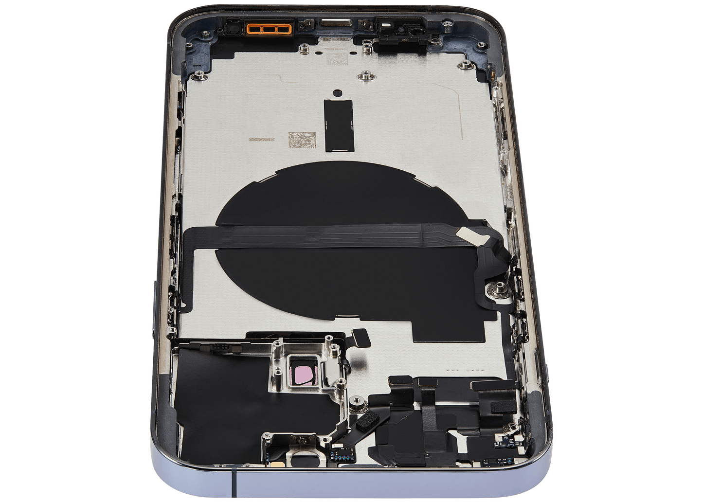 Back Housing W/ Small Parts For iPhone 13 Pro Max (EU / Global Version) (Used OEM Pull: Grade B) (Sierra Blue)