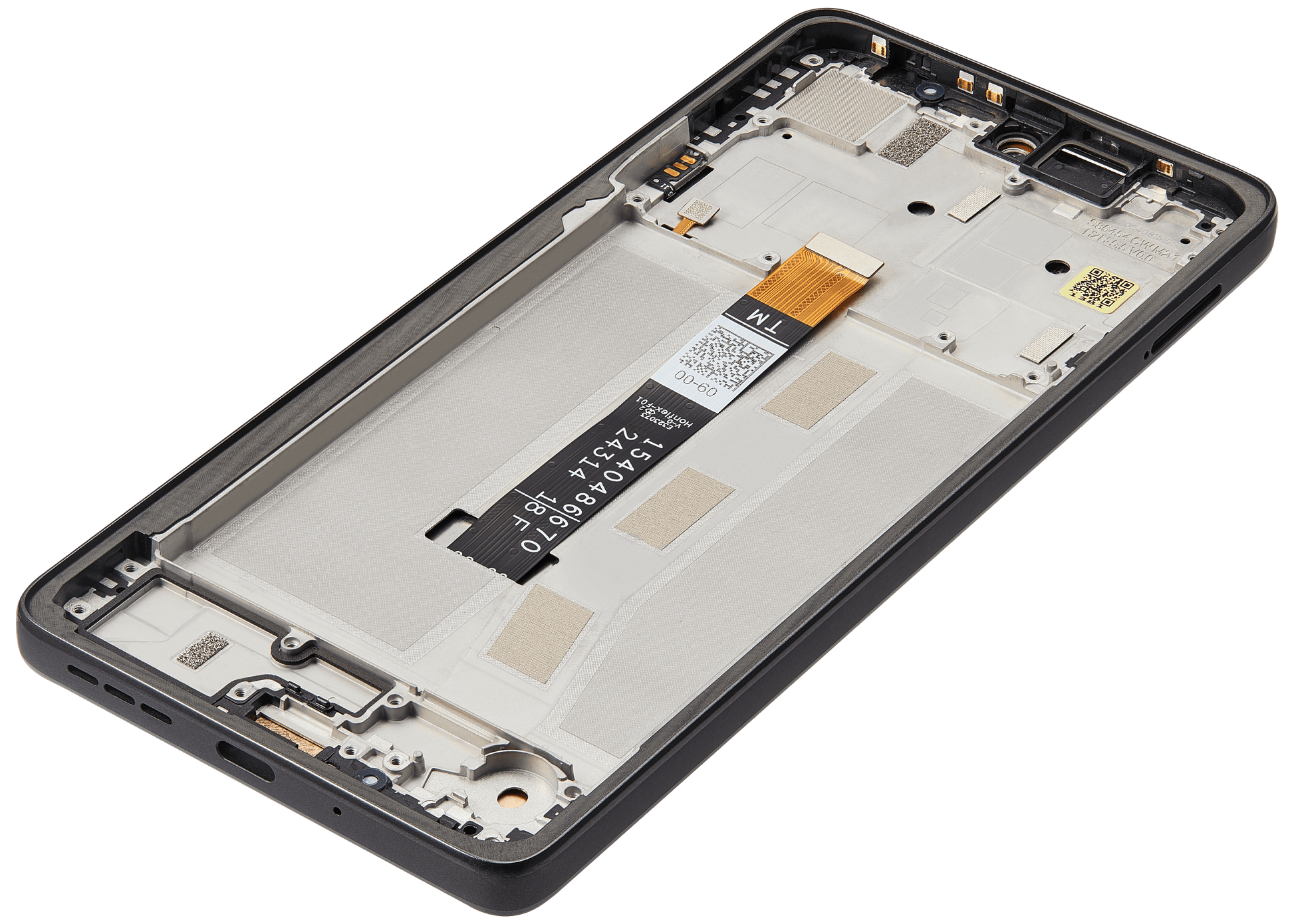 LCD Assembly With Frame For Motorola Moto G75 5G (XT2437 / 2024) (Refurbished) (Charcoal Gray) replacement part SKU 107282225916 image 2