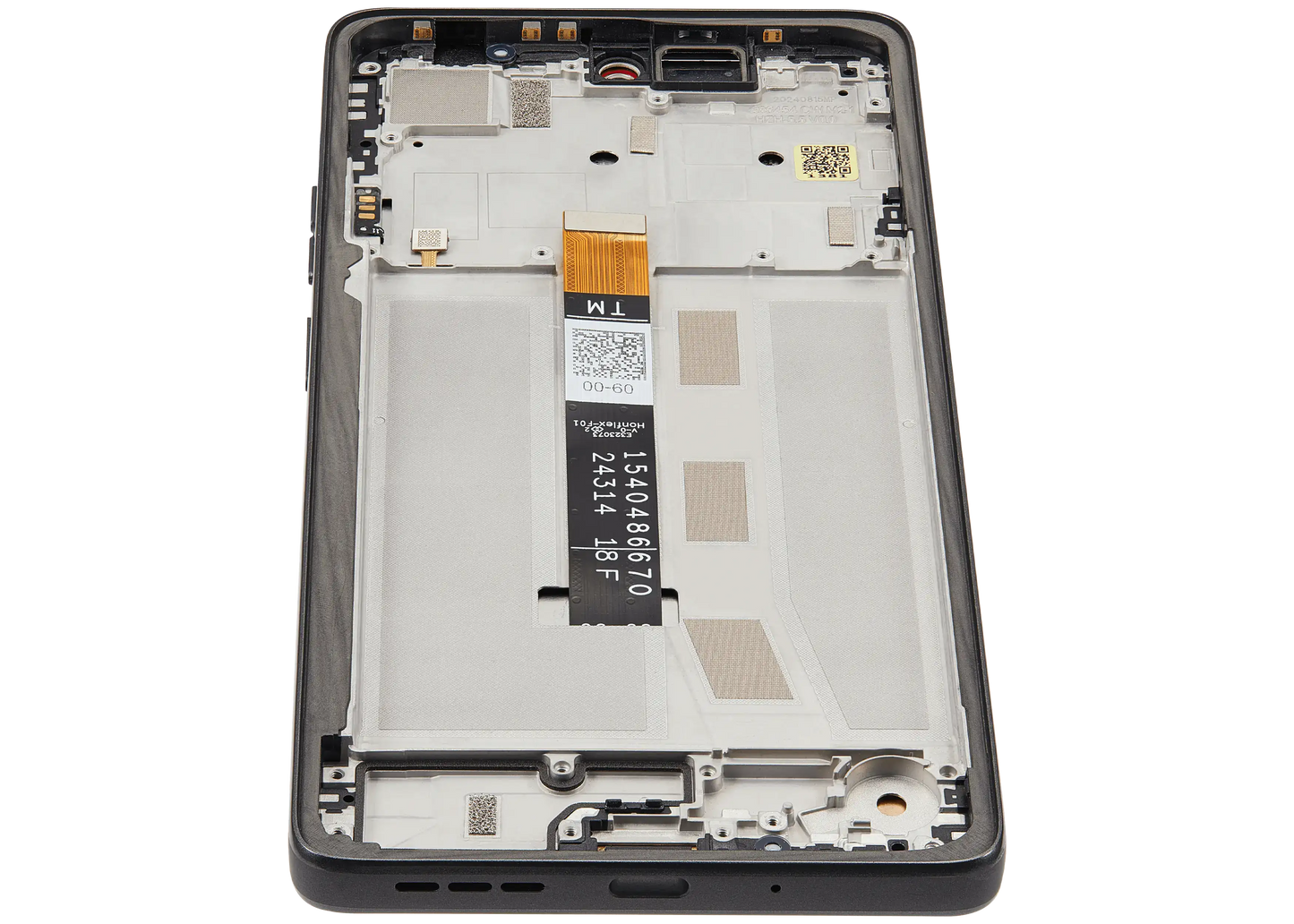 LCD Assembly With Frame For Motorola Moto G75 5G (XT2437 / 2024) (Refurbished) (Charcoal Gray) replacement part SKU 107282225916 image 3
