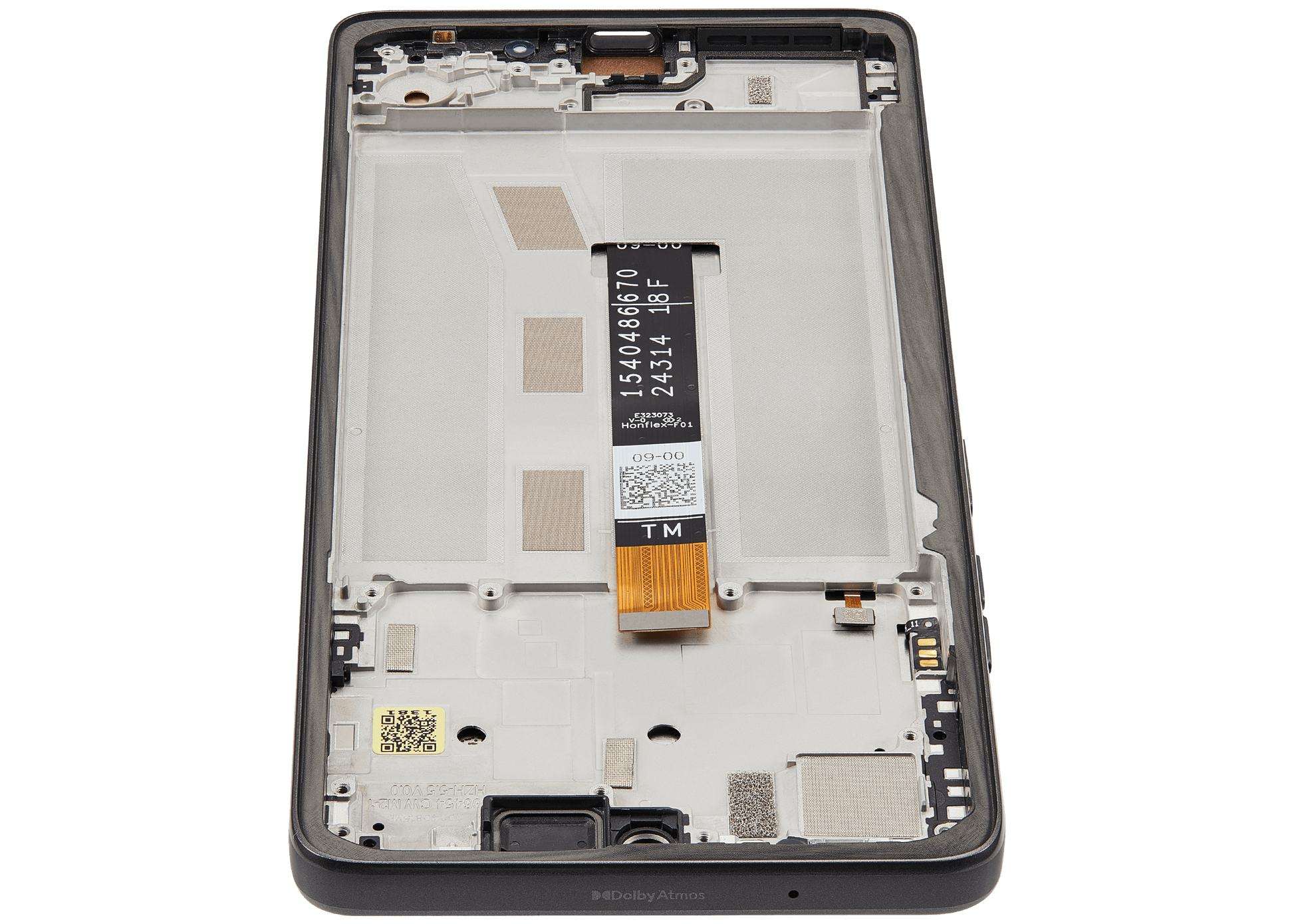 LCD Assembly With Frame For Motorola Moto G75 5G (XT2437 / 2024) (Refurbished) (Charcoal Gray) replacement part SKU 107282225916 image 4