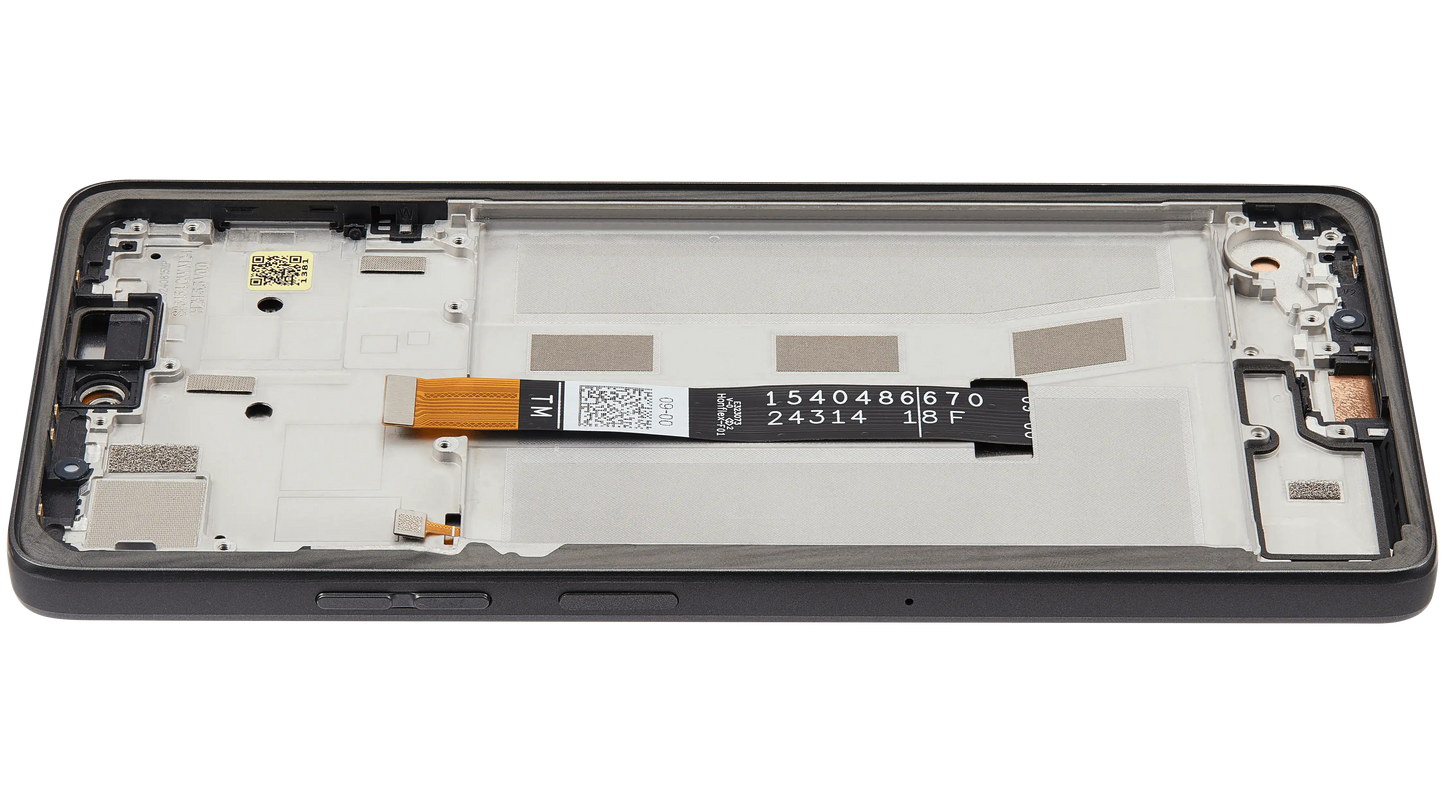 LCD Assembly With Frame For Motorola Moto G75 5G (XT2437 / 2024) (Refurbished) (Charcoal Gray) replacement part SKU 107282225916 image 5