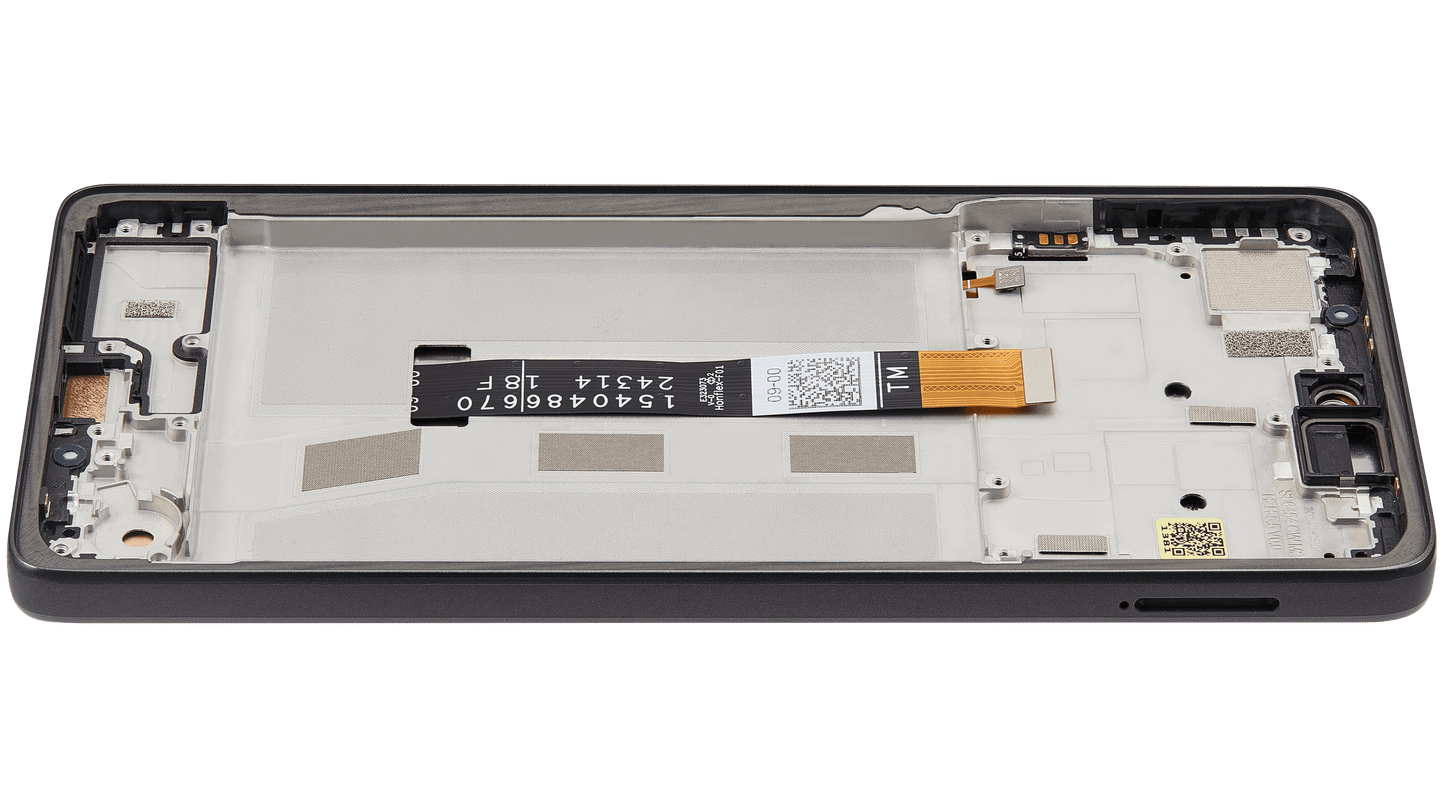 LCD Assembly With Frame For Motorola Moto G75 5G (XT2437 / 2024) (Refurbished) (Charcoal Gray) replacement part SKU 107282225916 image 6