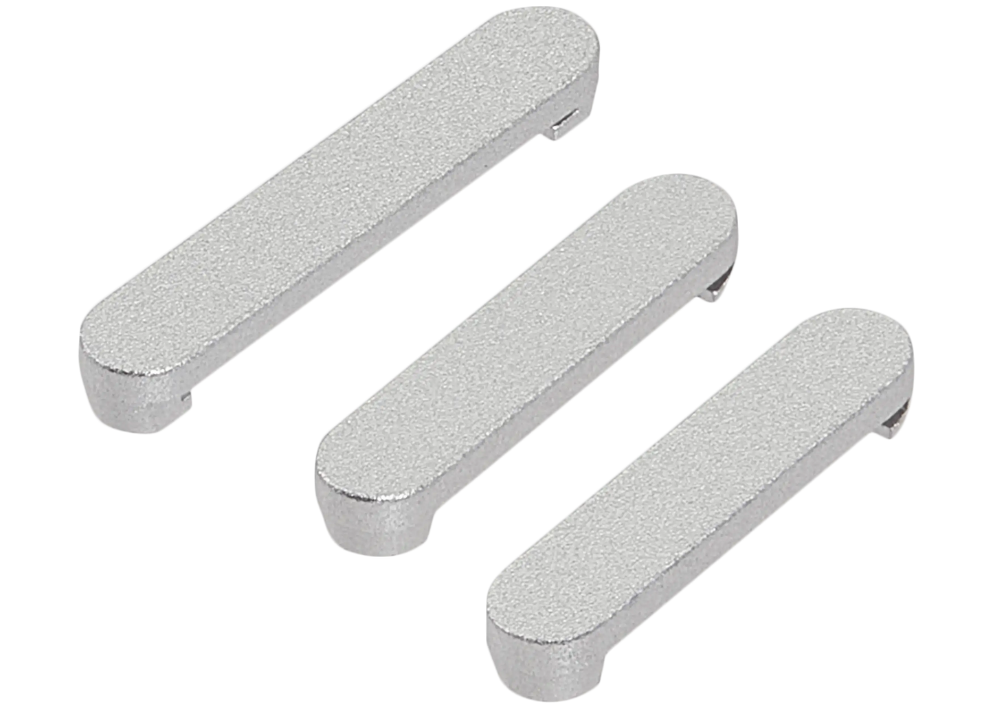 Hard Buttons (Power / Volume) For iPad Pro 11" (5th Gen, 2024) / iPad Pro 13" 7th Gen (2024) (Silver)