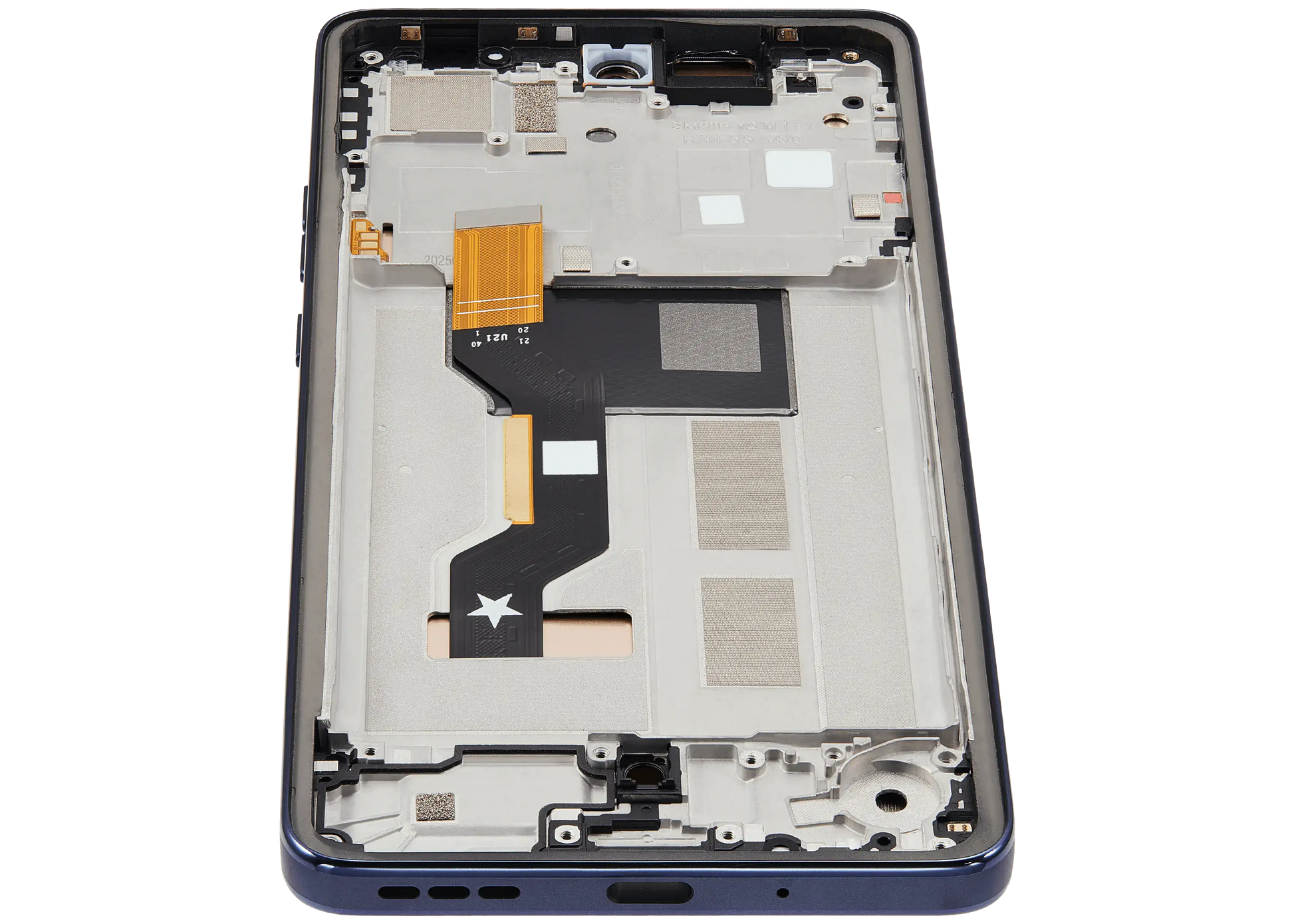 OLED Assembly With Frame For Motorola Moto G86 / G86 Power 5G (XT2527 / 2025) (Refurbished) (Spellbound) replacement part SKU 107282226000 image 3