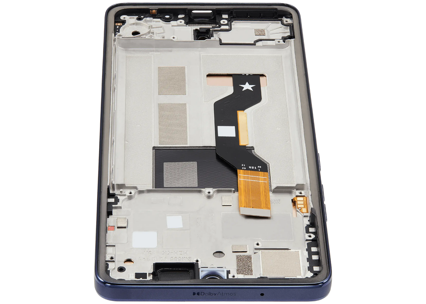 OLED Assembly With Frame For Motorola Moto G86 / G86 Power 5G (XT2527 / 2025) (Refurbished) (Spellbound) replacement part SKU 107282226000 image 4