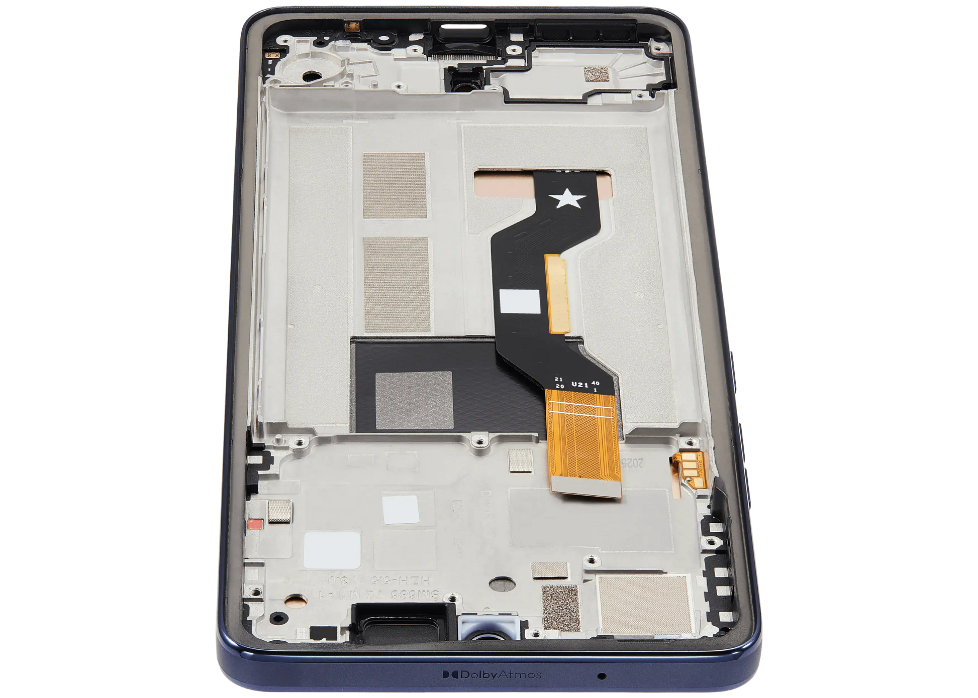 OLED Assembly With Frame For Motorola Moto G86 / G86 Power 5G (XT2527 / 2025) (Refurbished) (Spellbound) replacement part SKU 107282226000 image 4