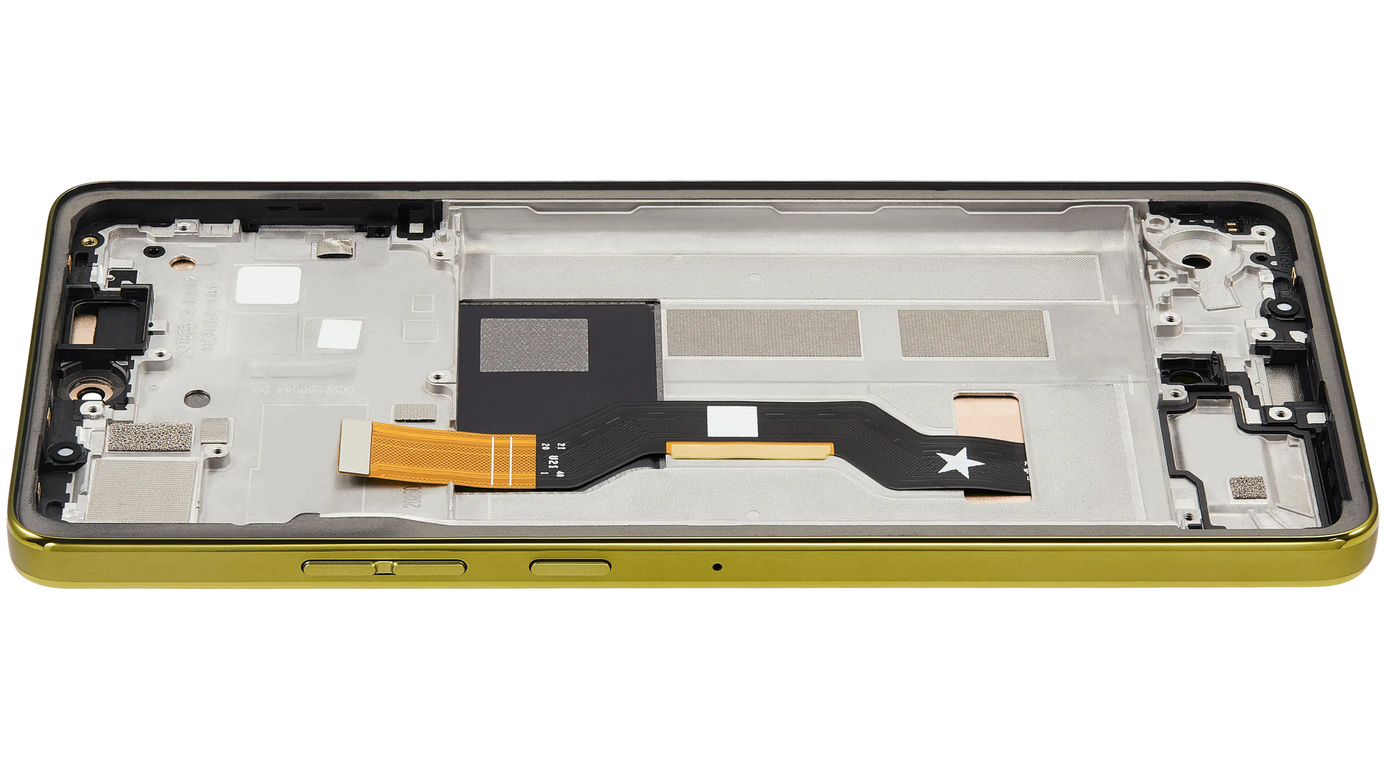 OLED Assembly With Frame For Motorola Moto G86 / G86 Power 5G (XT2527 / 2025) (Refurbished) (Golden Cypress) replacement part SKU 107282226001 image 5