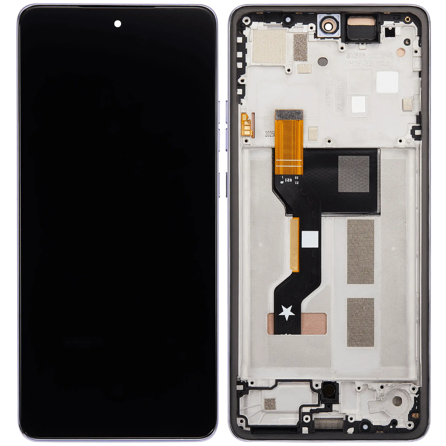 OLED Assembly With Frame For Motorola Moto G86 / G86 Power 5G (XT2527 / 2025) (Refurbished) (Cosmic Sky) replacement part SKU 107282226002 image 7
