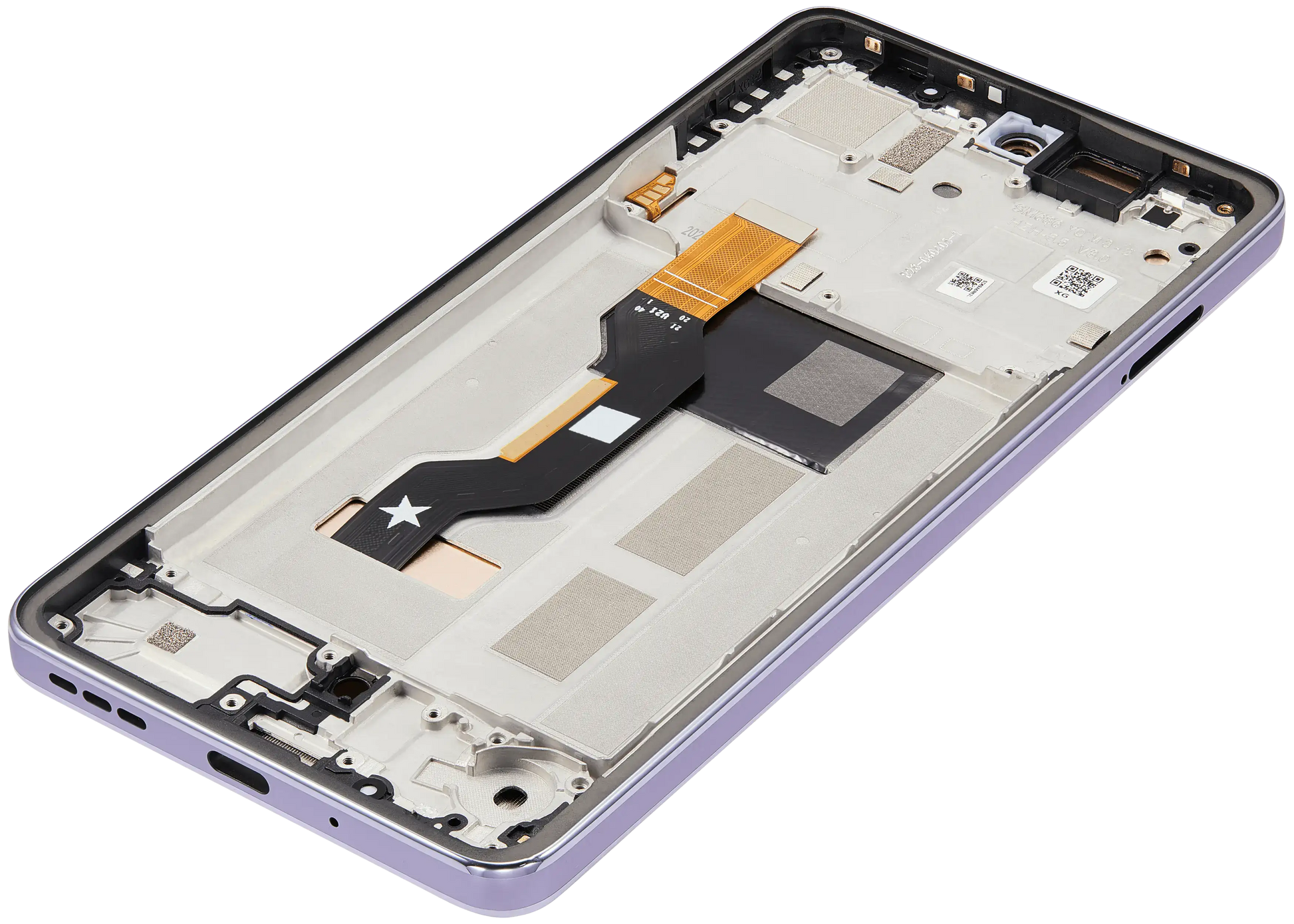 OLED Assembly With Frame For Motorola Moto G86 / G86 Power 5G (XT2527 / 2025) (Refurbished) (Cosmic Sky) replacement part SKU 107282226002 image 2