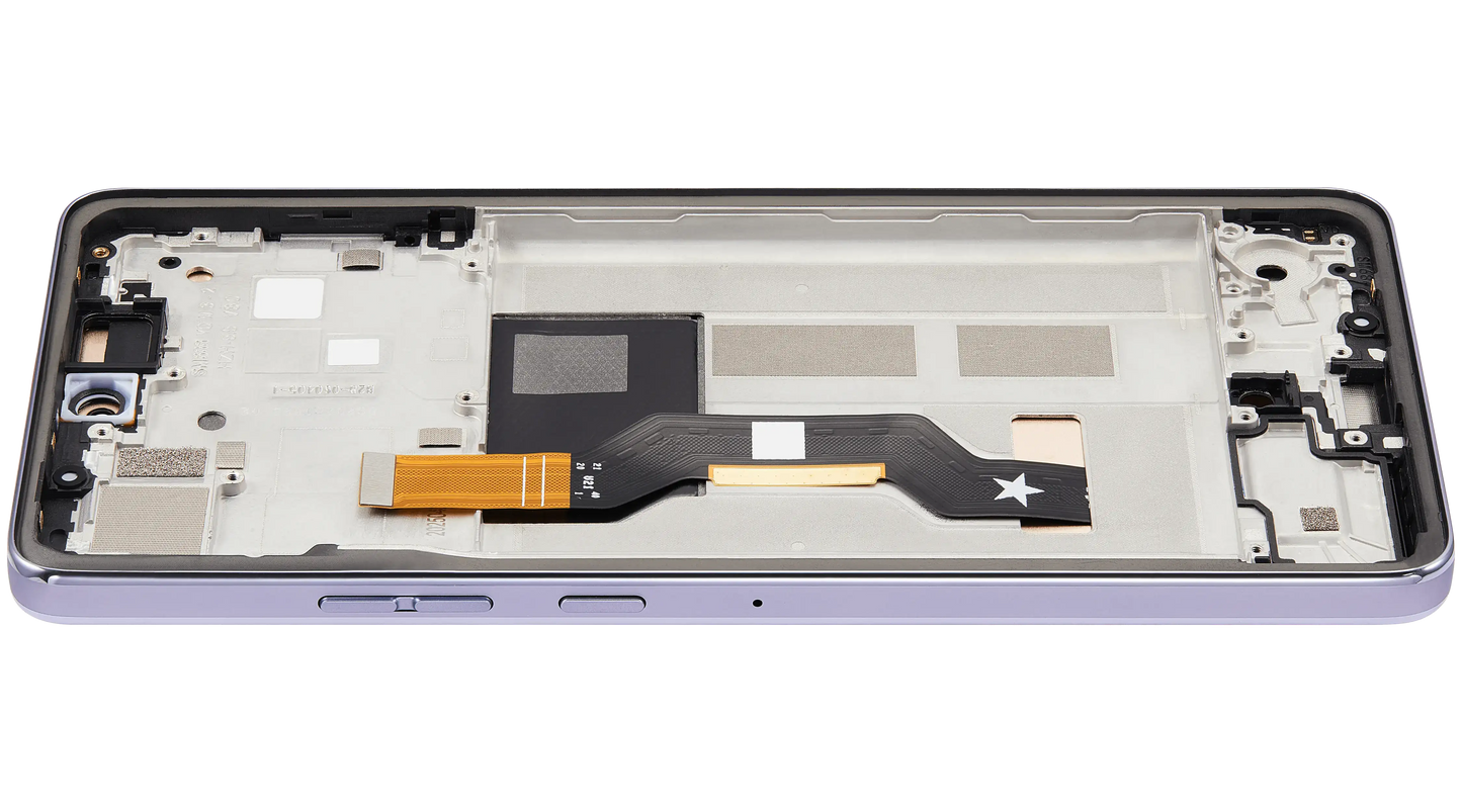 OLED Assembly With Frame For Motorola Moto G86 / G86 Power 5G (XT2527 / 2025) (Refurbished) (Cosmic Sky) replacement part SKU 107282226002 image 5