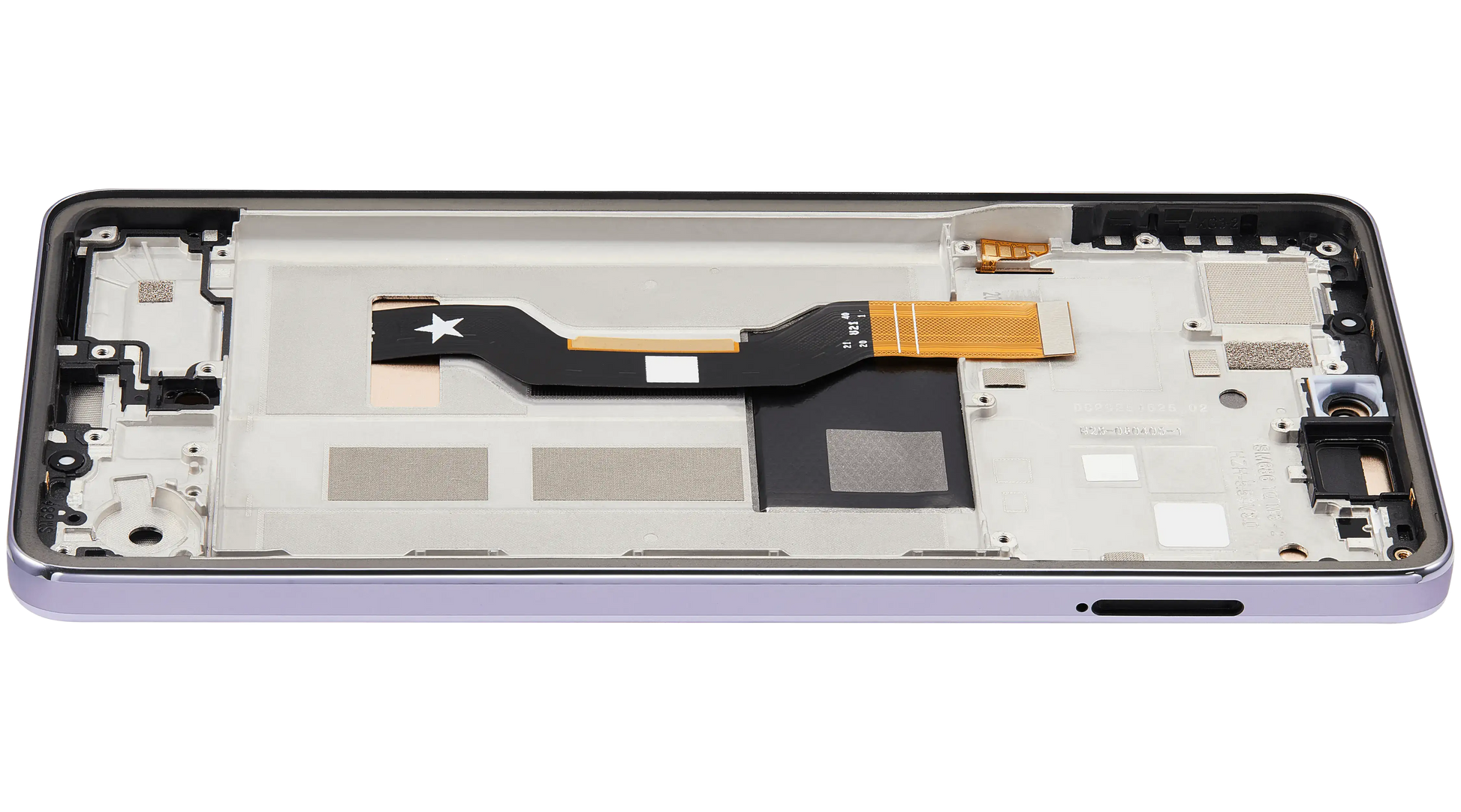 OLED Assembly With Frame For Motorola Moto G86 / G86 Power 5G (XT2527 / 2025) (Refurbished) (Cosmic Sky) replacement part SKU 107282226002 image 6