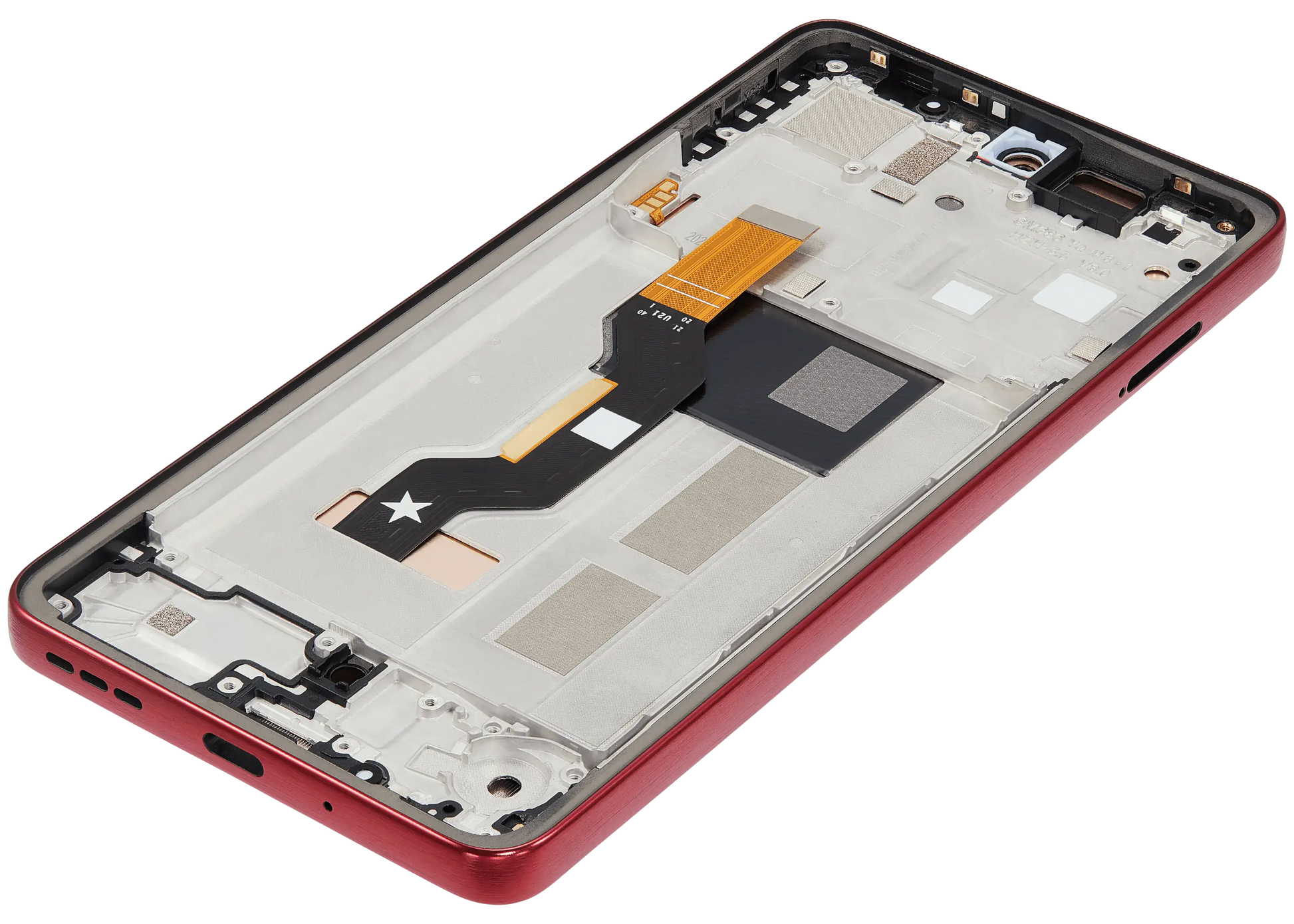 OLED Assembly With Frame For Motorola Moto G86 / G86 Power 5G (XT2527 / 2025) (Refurbished) (Chrysanthemum) replacement part SKU 107282226003 image 2