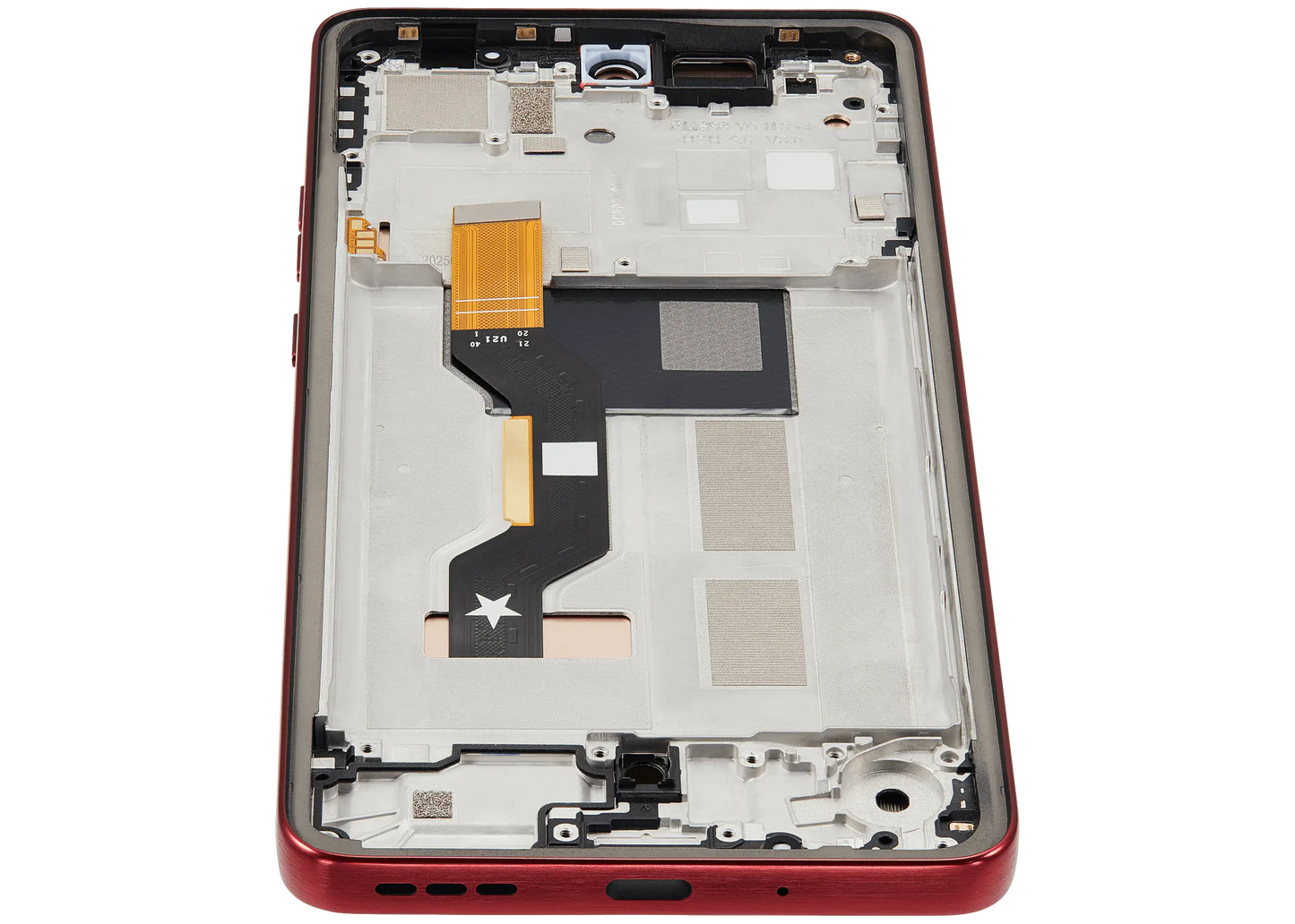 OLED Assembly With Frame For Motorola Moto G86 / G86 Power 5G (XT2527 / 2025) (Refurbished) (Chrysanthemum) replacement part SKU 107282226003 image 3