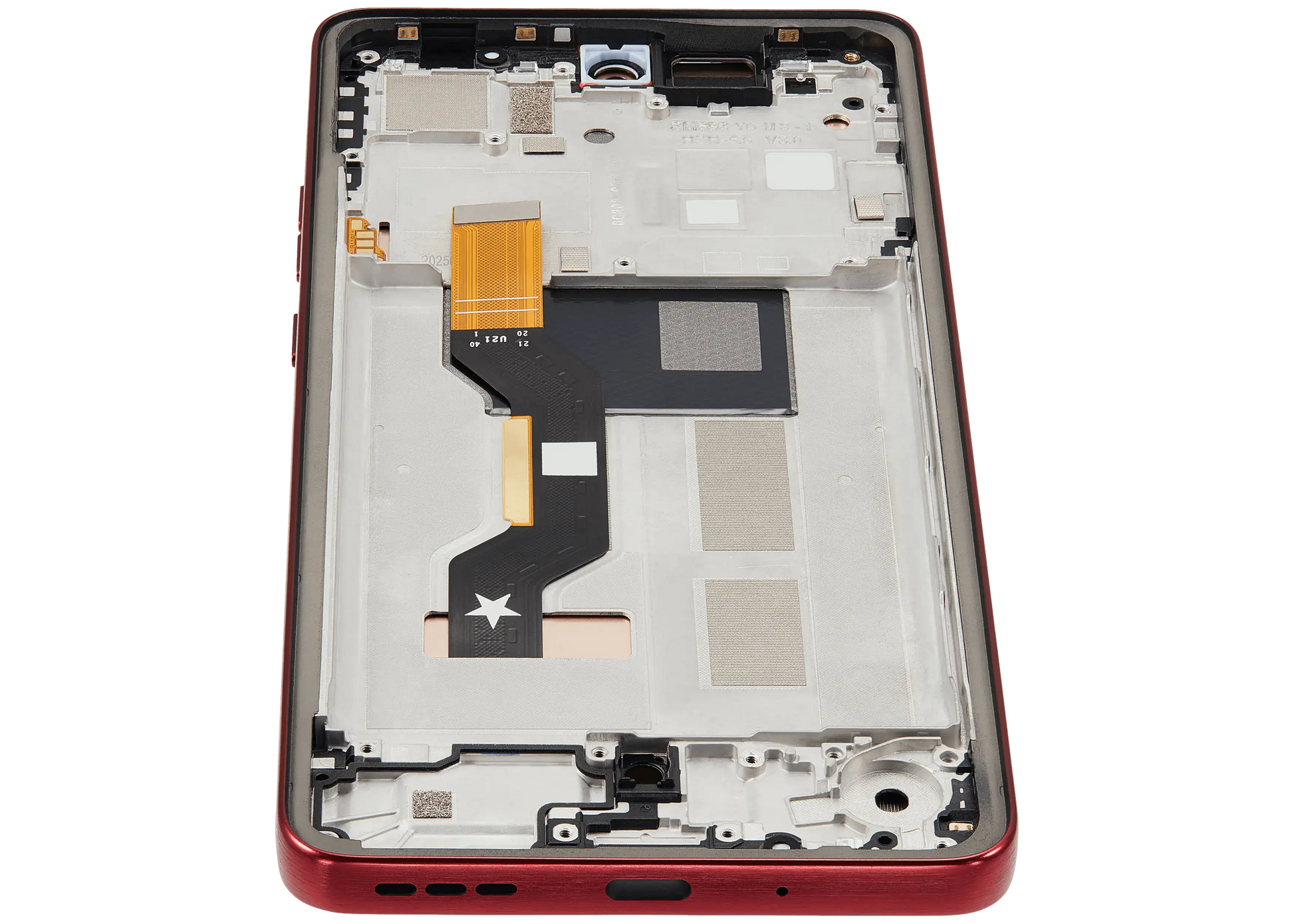 OLED Assembly With Frame For Motorola Moto G86 / G86 Power 5G (XT2527 / 2025) (Refurbished) (Chrysanthemum) replacement part SKU 107282226003 image 3
