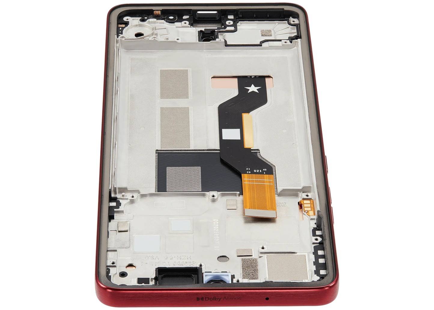 OLED Assembly With Frame For Motorola Moto G86 / G86 Power 5G (XT2527 / 2025) (Refurbished) (Chrysanthemum) replacement part SKU 107282226003 image 4