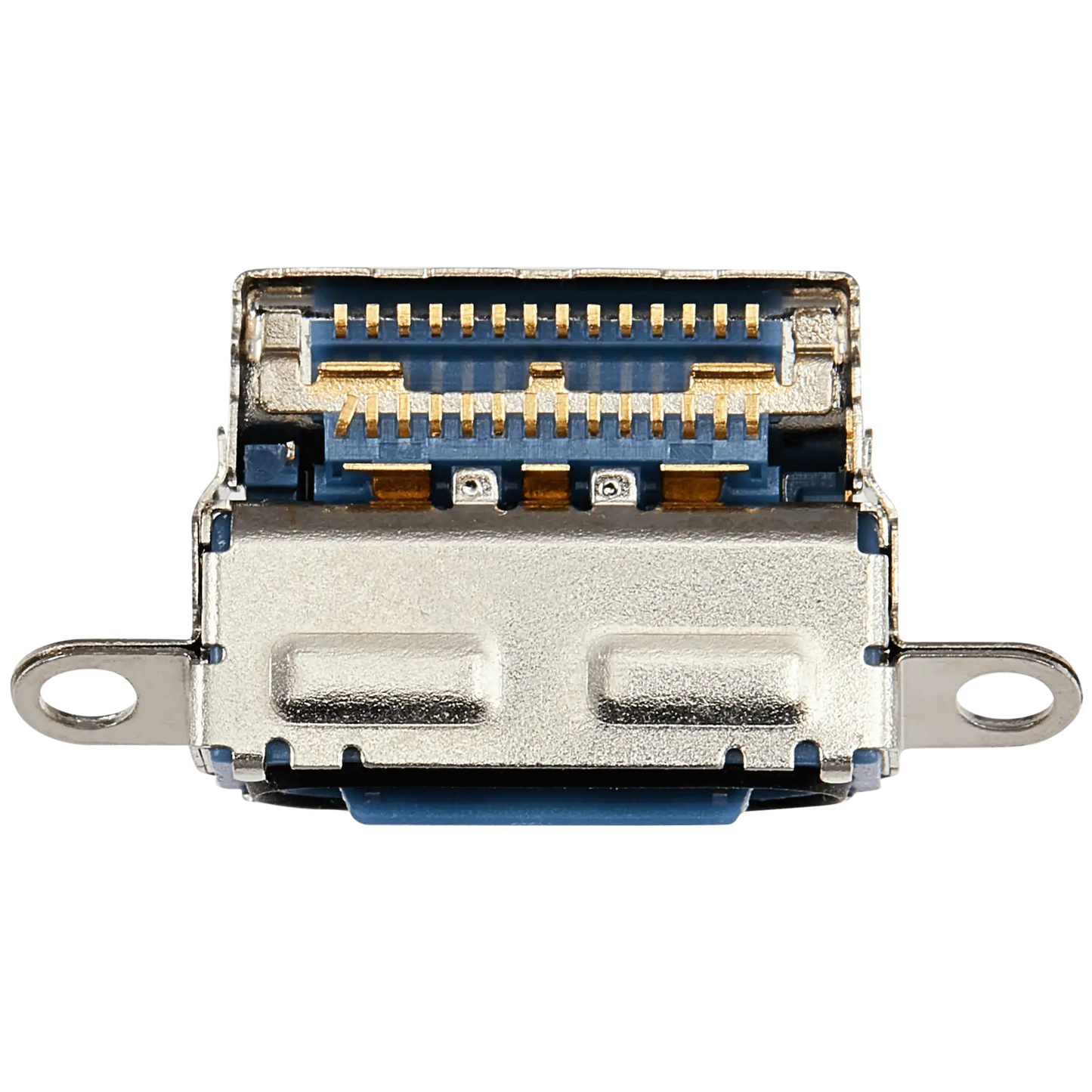 Charging Port Only For iPad 11 (2025) (Soldering Required) (Premium) (10 Pack) (Blue)