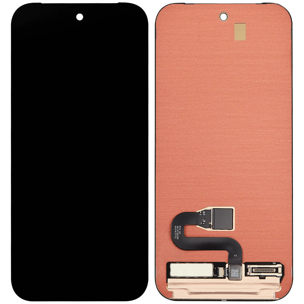 OLED Assembly Without Frame (With Fingerprint Sensor) For Google Pixel 10 (Refurbished) (All Colors) - repair component detailed angle