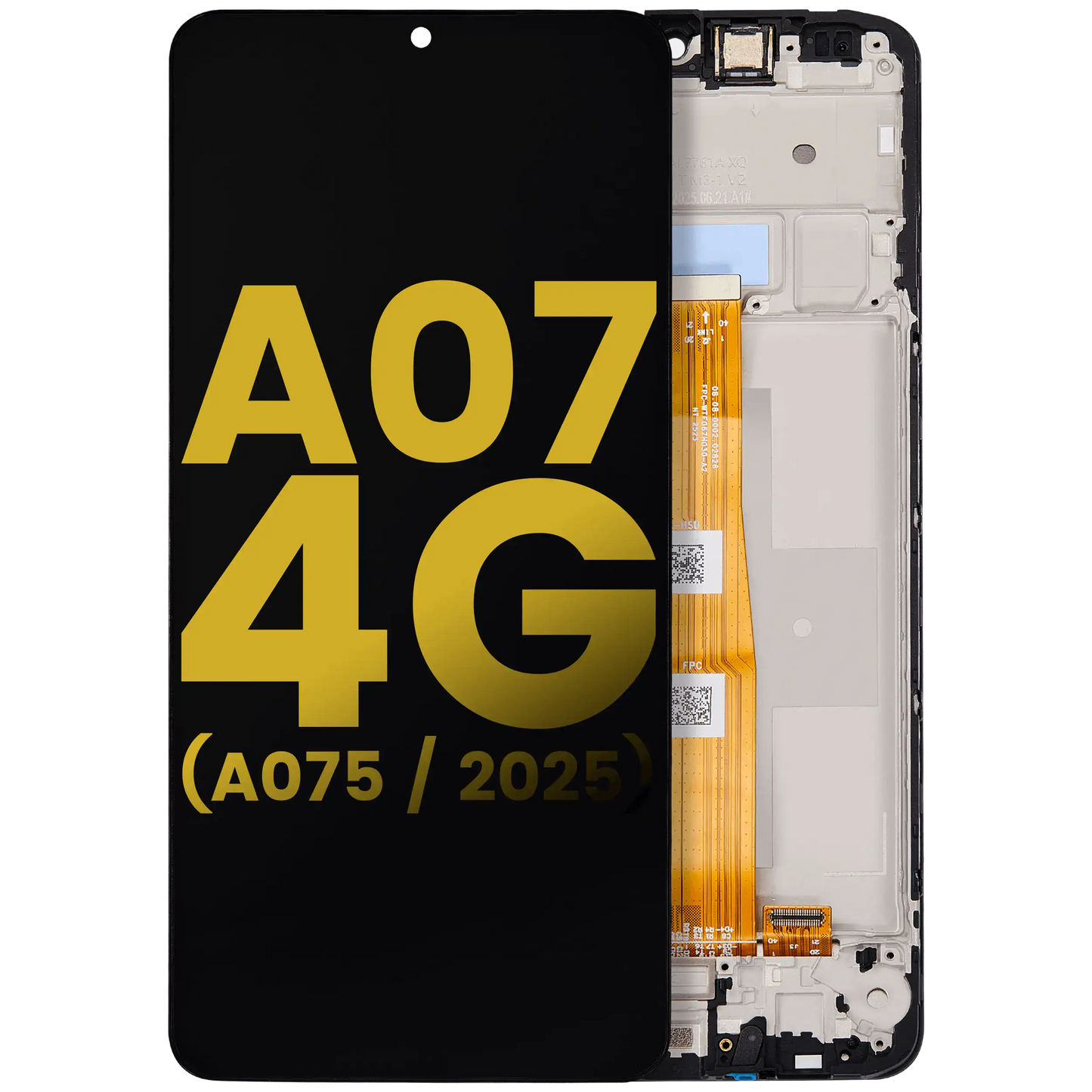 LCD Assembly With Frame For Samsung Galaxy A07 4G (A075 / 2025) (Refurbished) (All Colors) replacement part product image 1 - SKU 107282226232