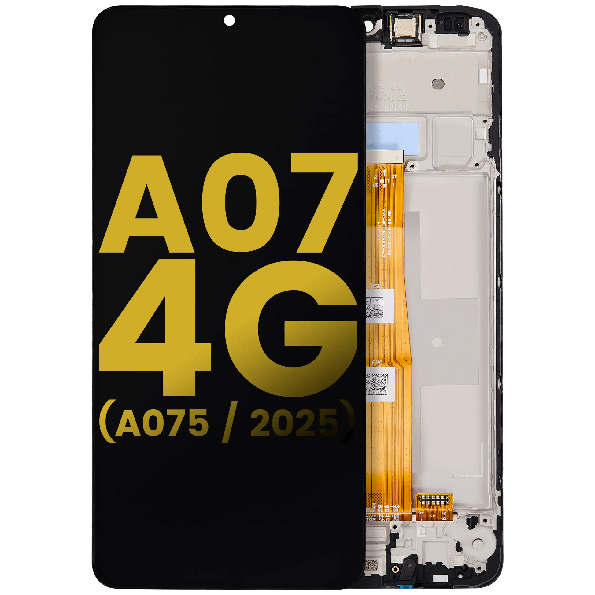 LCD Assembly With Frame For Samsung Galaxy A07 4G (A075 / 2025) (Refurbished) (All Colors) replacement part product image 1 - SKU 107282226232