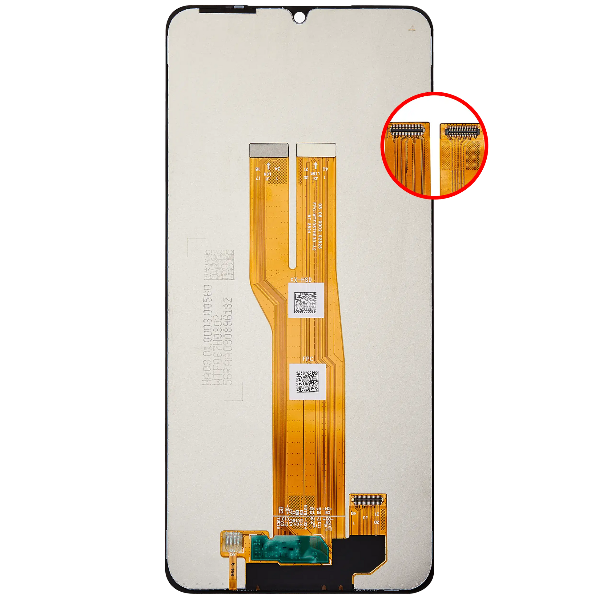 LCD Assembly Without Frame For Samsung Galaxy A07 4G (A075 / 2025) (Refurbished) (All Colors) replacement part product image 3 - SKU 107282226233