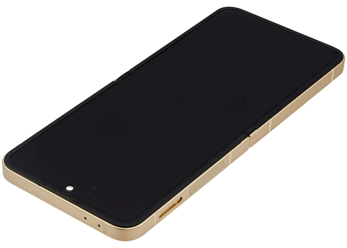 Inner OLED Assembly With Frame For Samsung Galaxy Z Flip 6 (F741) (US & International) (Refurbished) (Yellow)