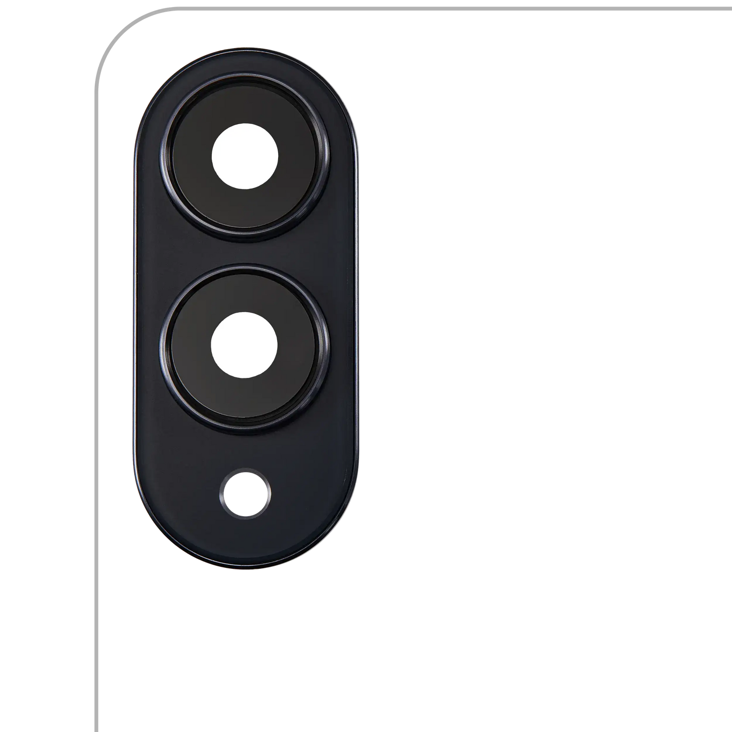 Back Camera Lens With Cover Bezel Ring For Samsung Galaxy S25 Edge (S937) (Titanium Jetblack)