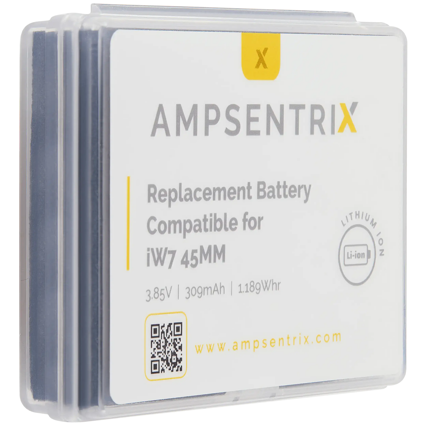 Replacement Battery For Watch Series 7 (45MM) (Ampsentrix)
