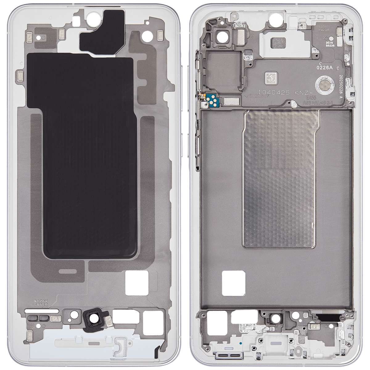 Mid-Frame Housing For Samsung Galaxy A56 5G (A566 / 2025) (Lightgray) - product image 7