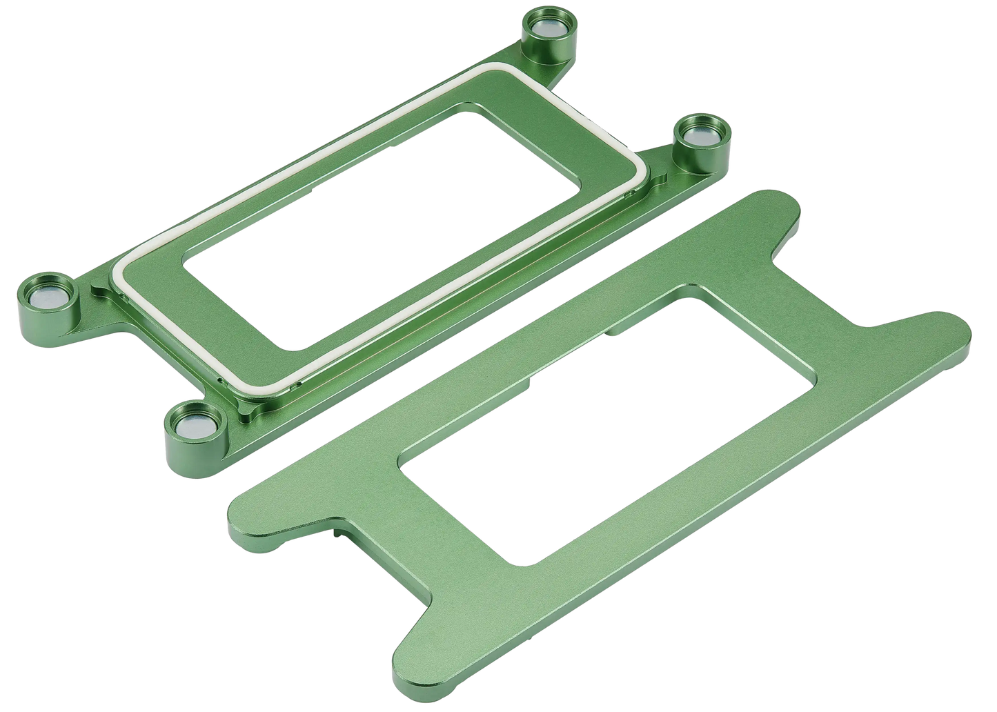 Magnetic Pressure Holding Mold For iPhone 15 Plus / 16 Plus (2 Pack)