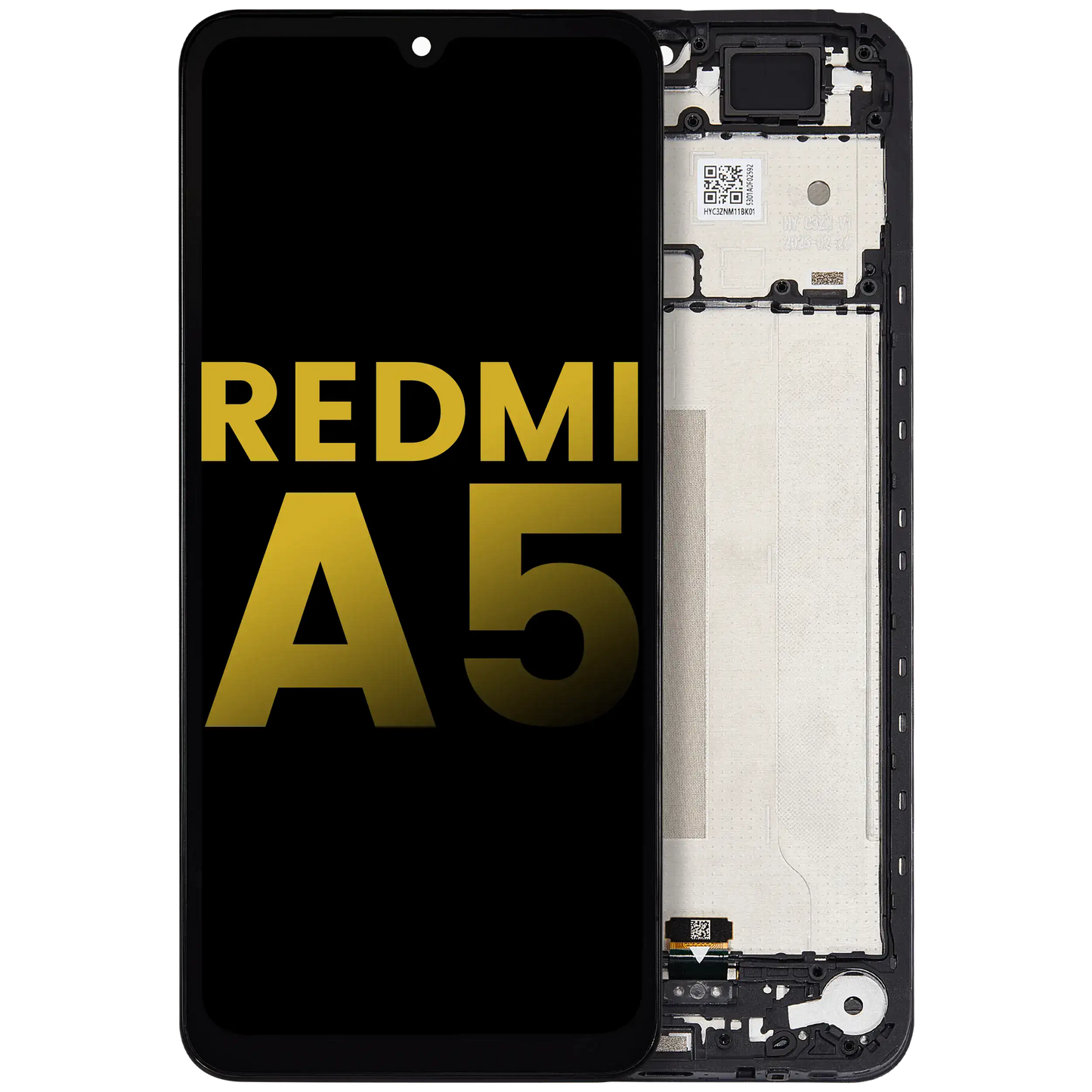 Xiaomi Xiaomi Redmi A5 4G refurbished LCD display assembly with frame replacement screen - front product view 1