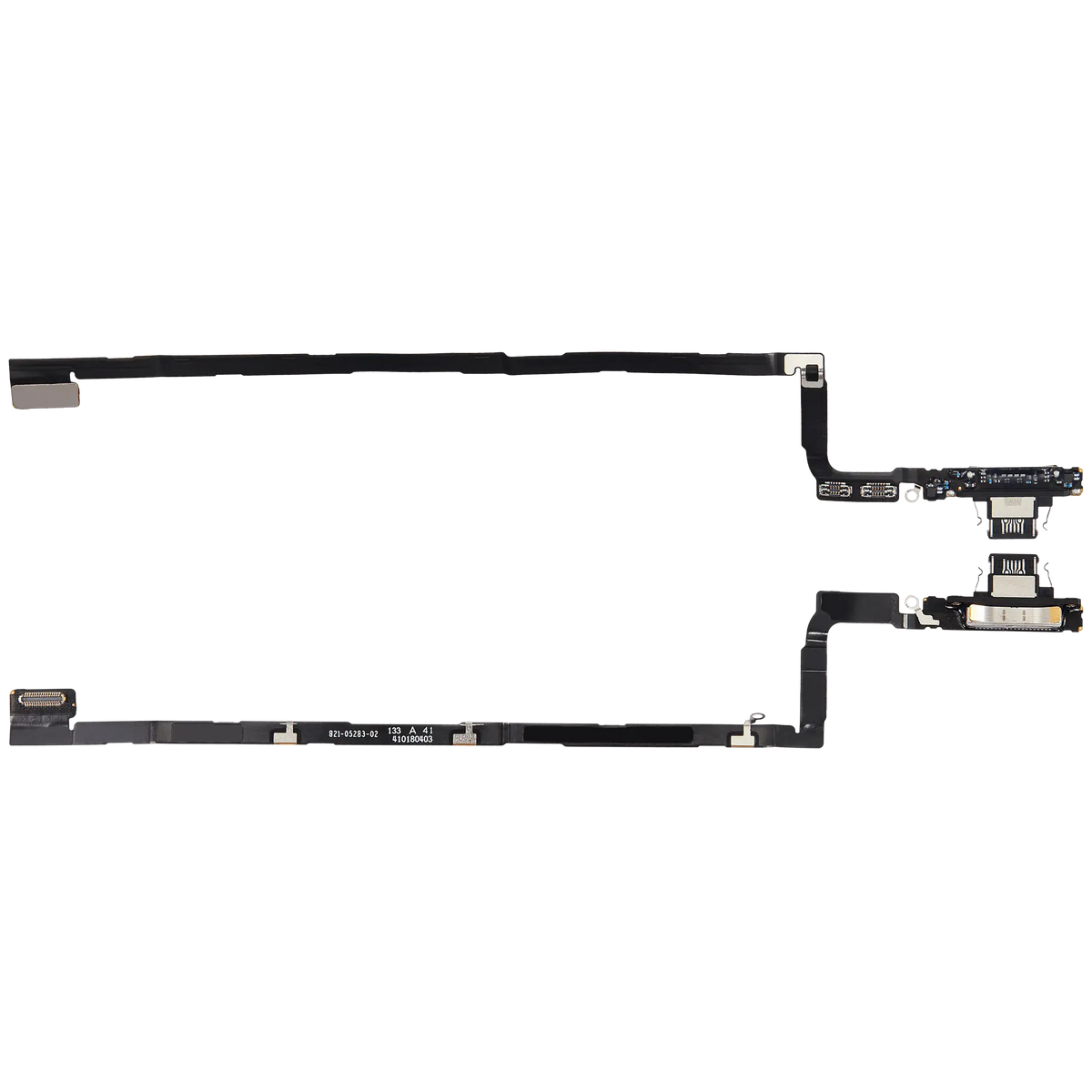 Charging Port Flex Cable For iPhone Air (Premium) (Space Black)