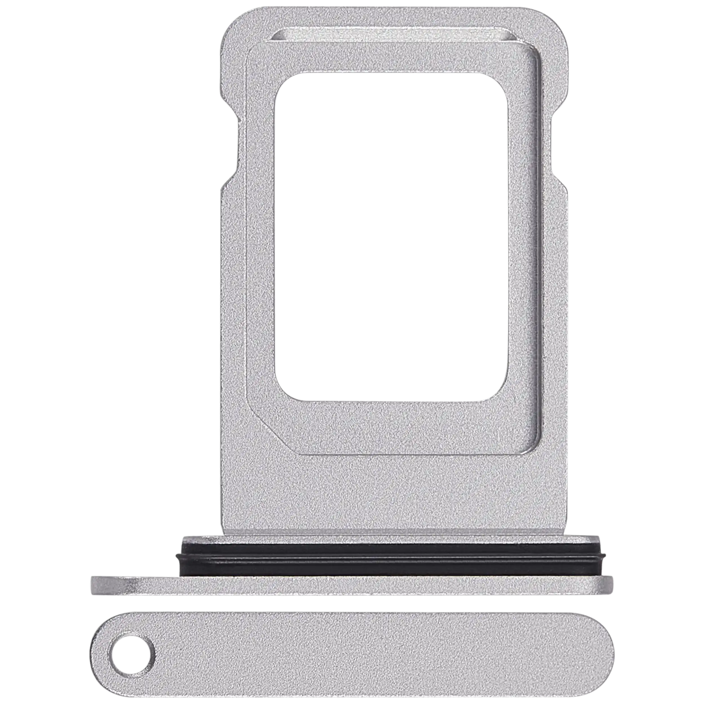 Single Sim Card Tray Compatible For iPhone 17 Pro / 17 Pro Max (Silver)