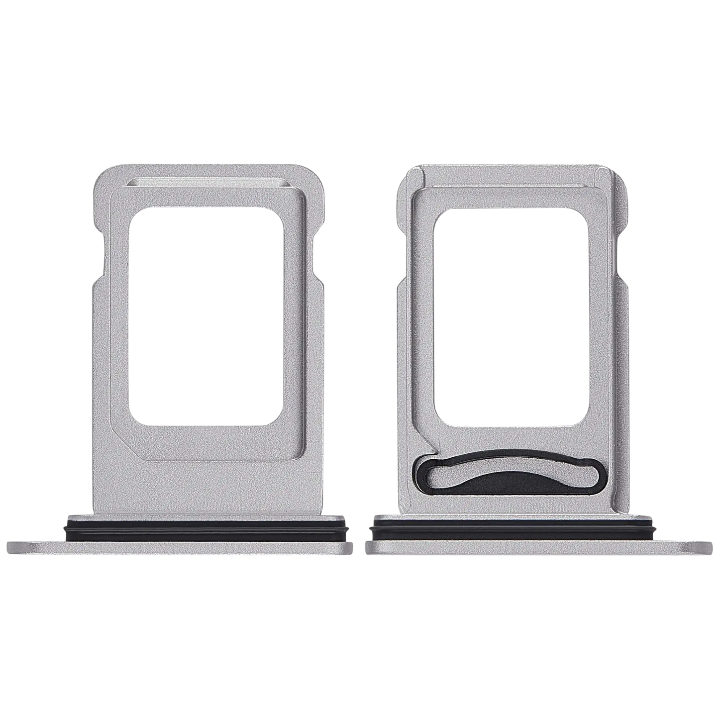 Dual Sim Card Tray Compatible For iPhone 17 Pro / 17 Pro Max (Silver)