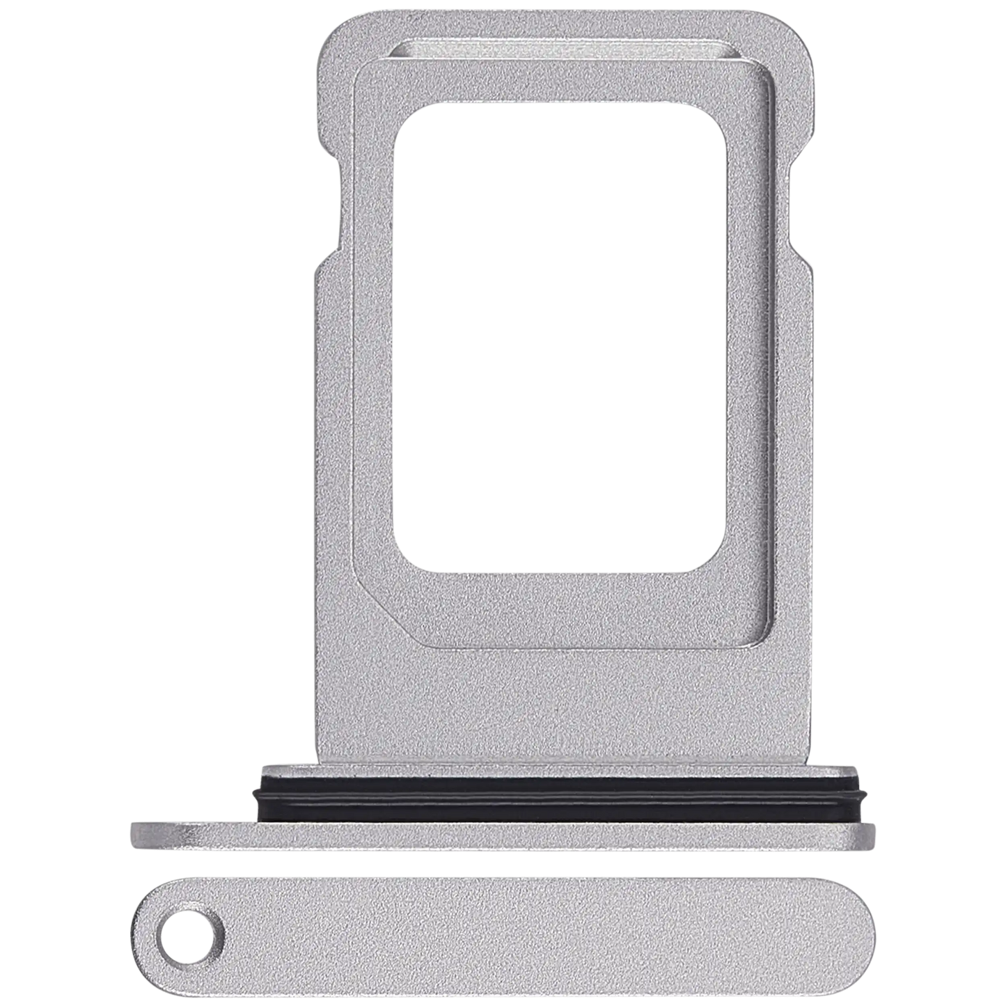 Dual Sim Card Tray Compatible For iPhone 17 Pro / 17 Pro Max (Silver)