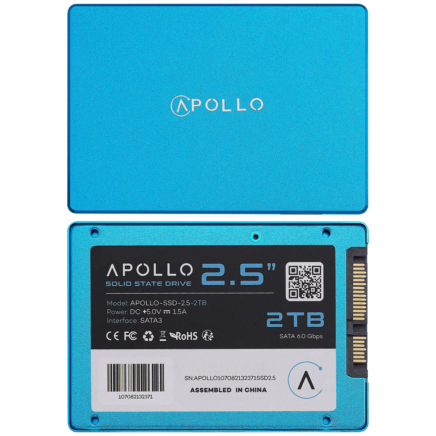 Apollo High Performance 2.5" SSD 3D TLC Nand 2TB