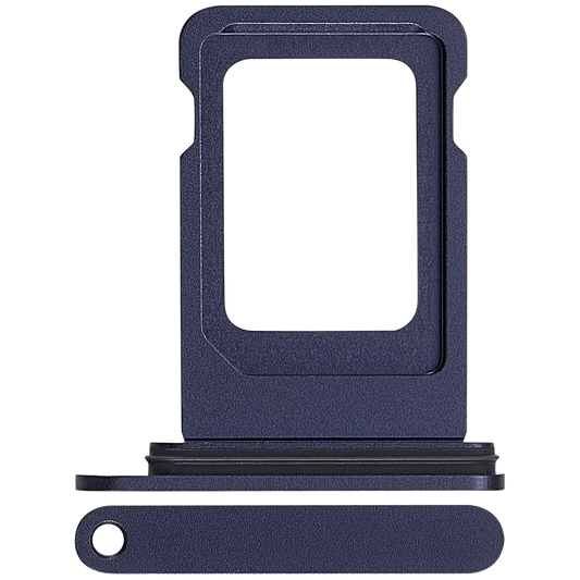 Single Sim Card Tray Compatible For iPhone 17 Pro / 17 Pro Max (Deep Blue)